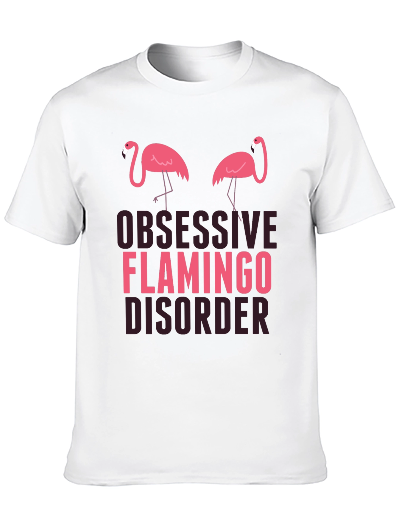 Obsessive Flamingo Disorder Graphic Tee