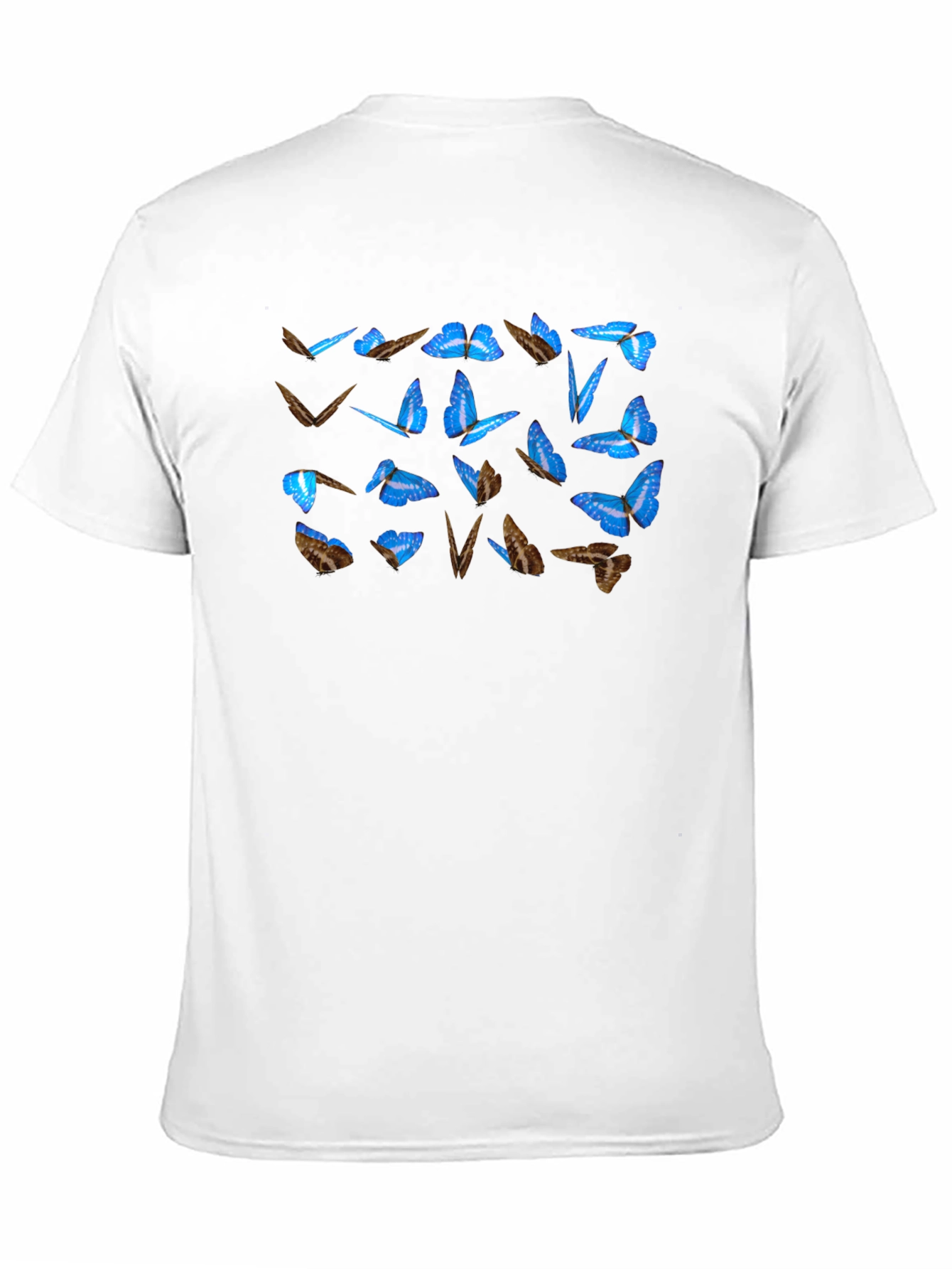 Butterfly Graphic Tee - Mens Black T-Shirt
