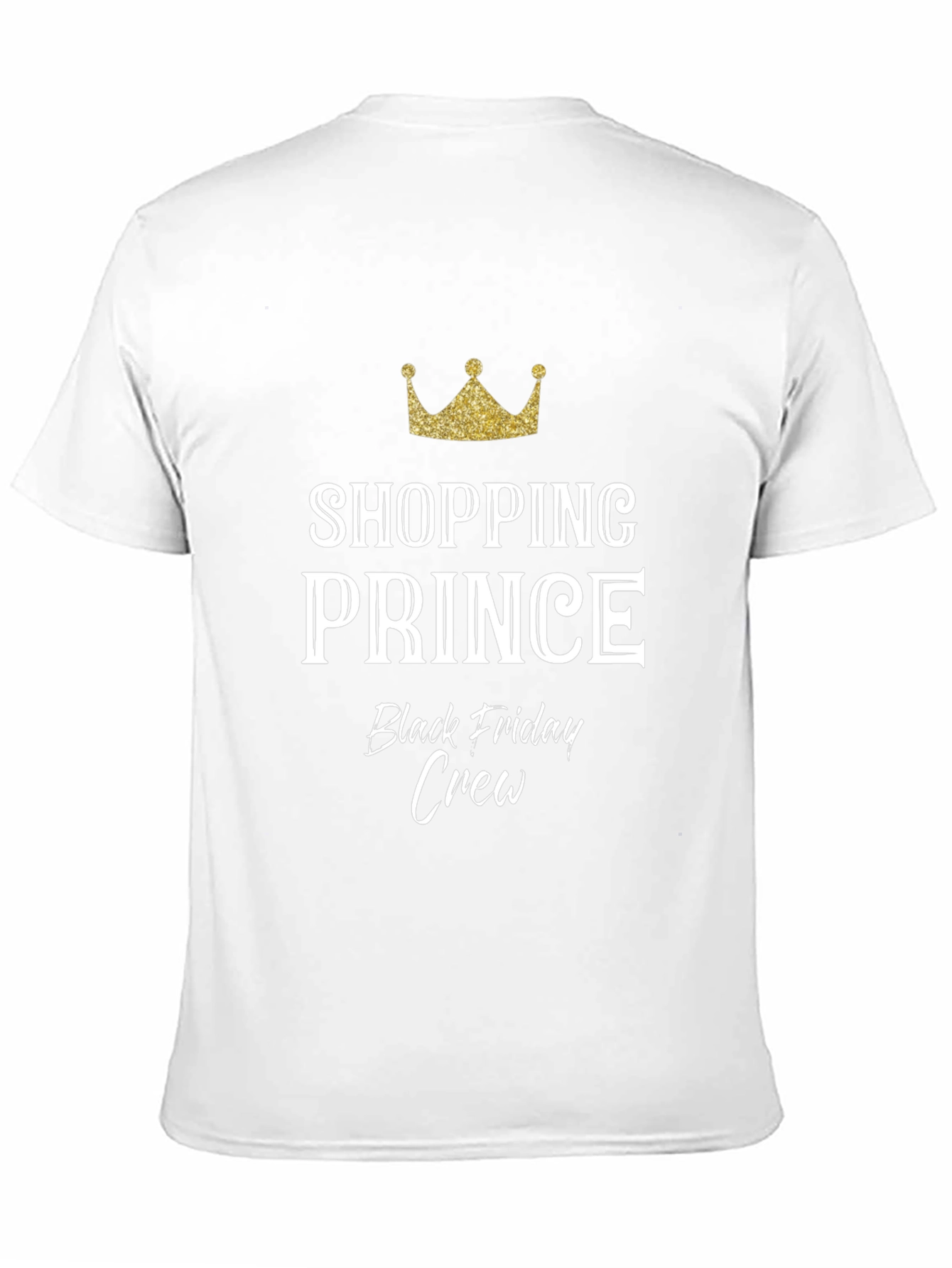 Shopping Prince Black Friday Crew T-Shirt