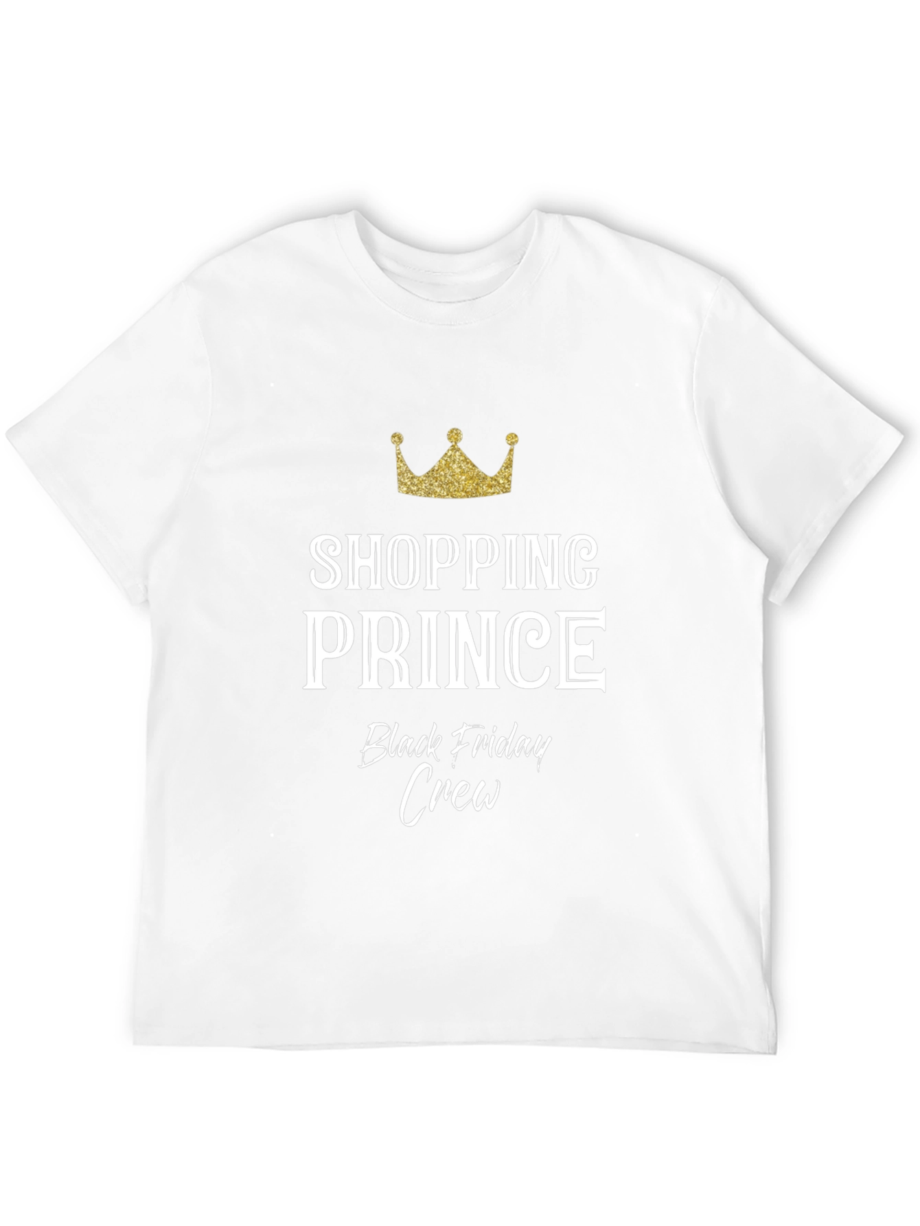 Shopping Prince Black Friday Crew T-Shirt
