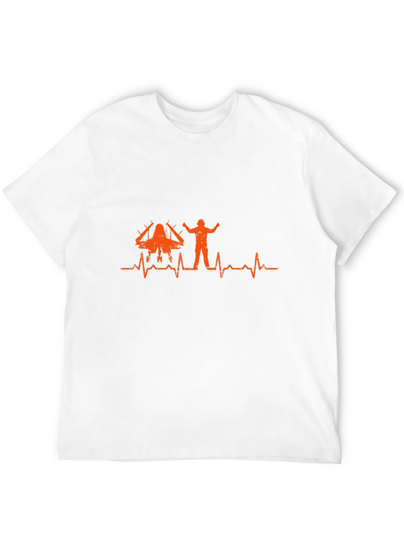 Pilot Heartbeat T-Shirt - Fly High Style