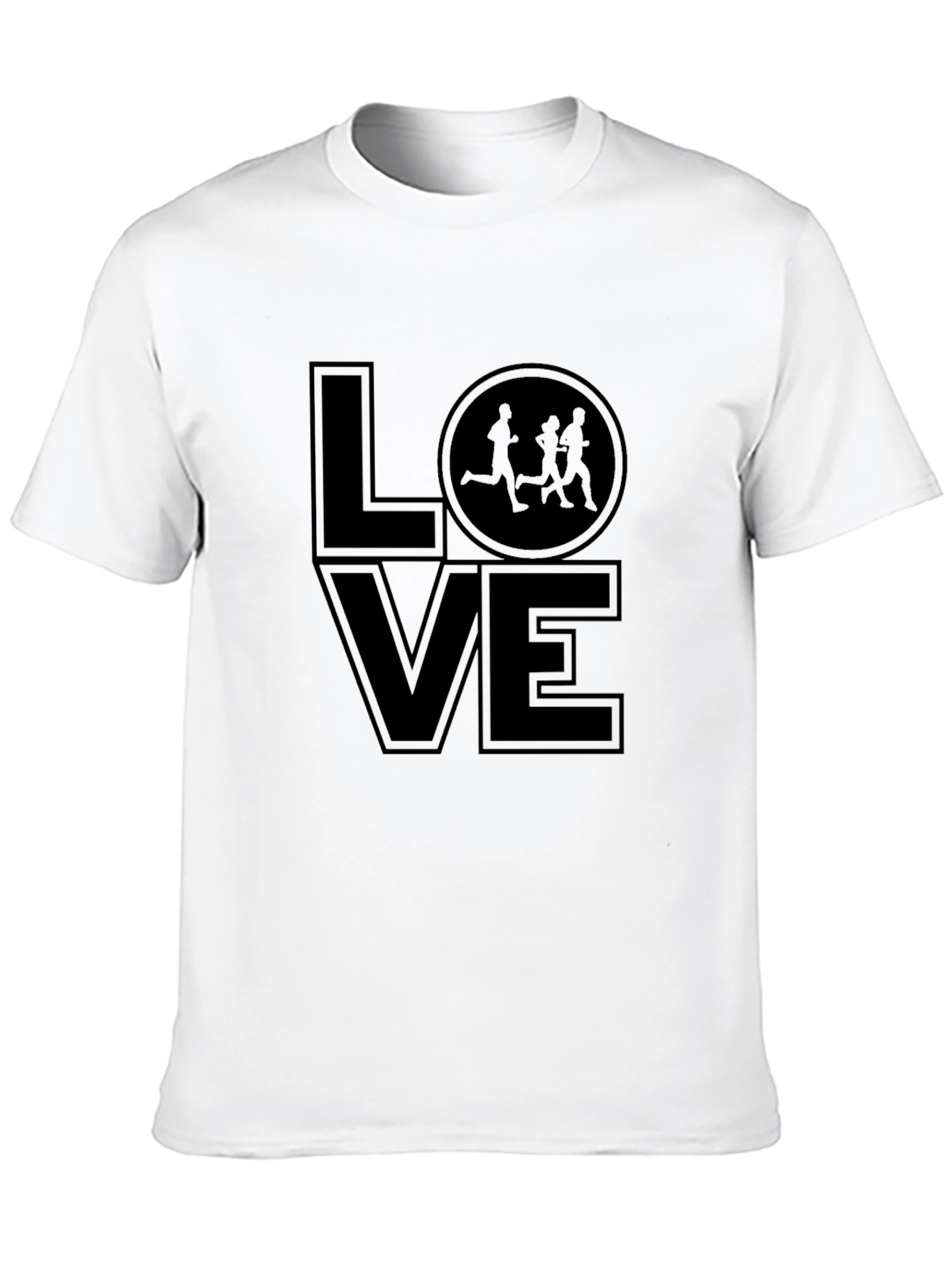 Love to Run T-Shirt - Stylish Runner Tee