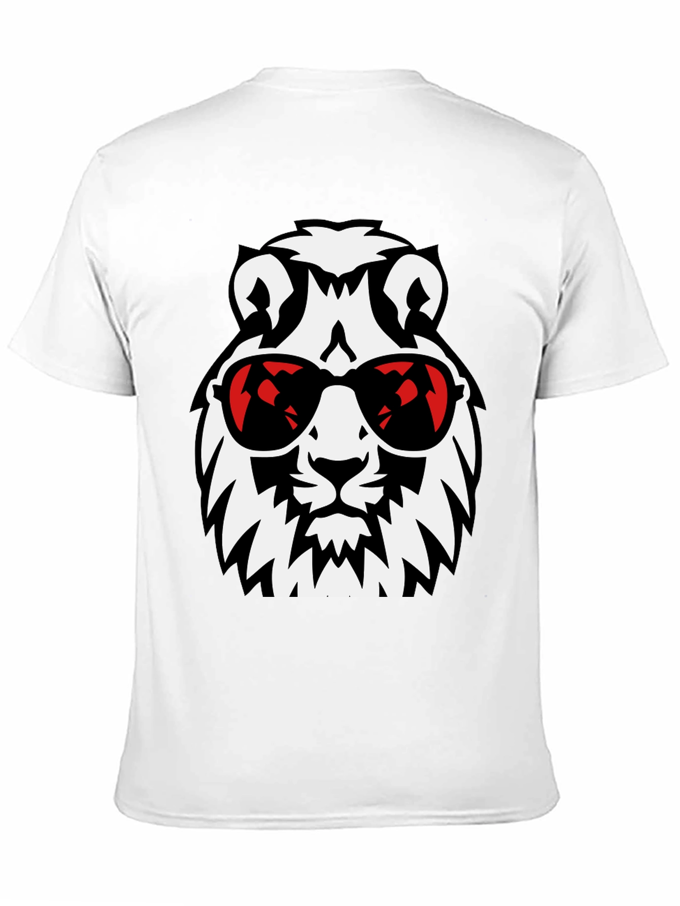 Cool Lion Graphic Tee - Stylish Black T-Shirt