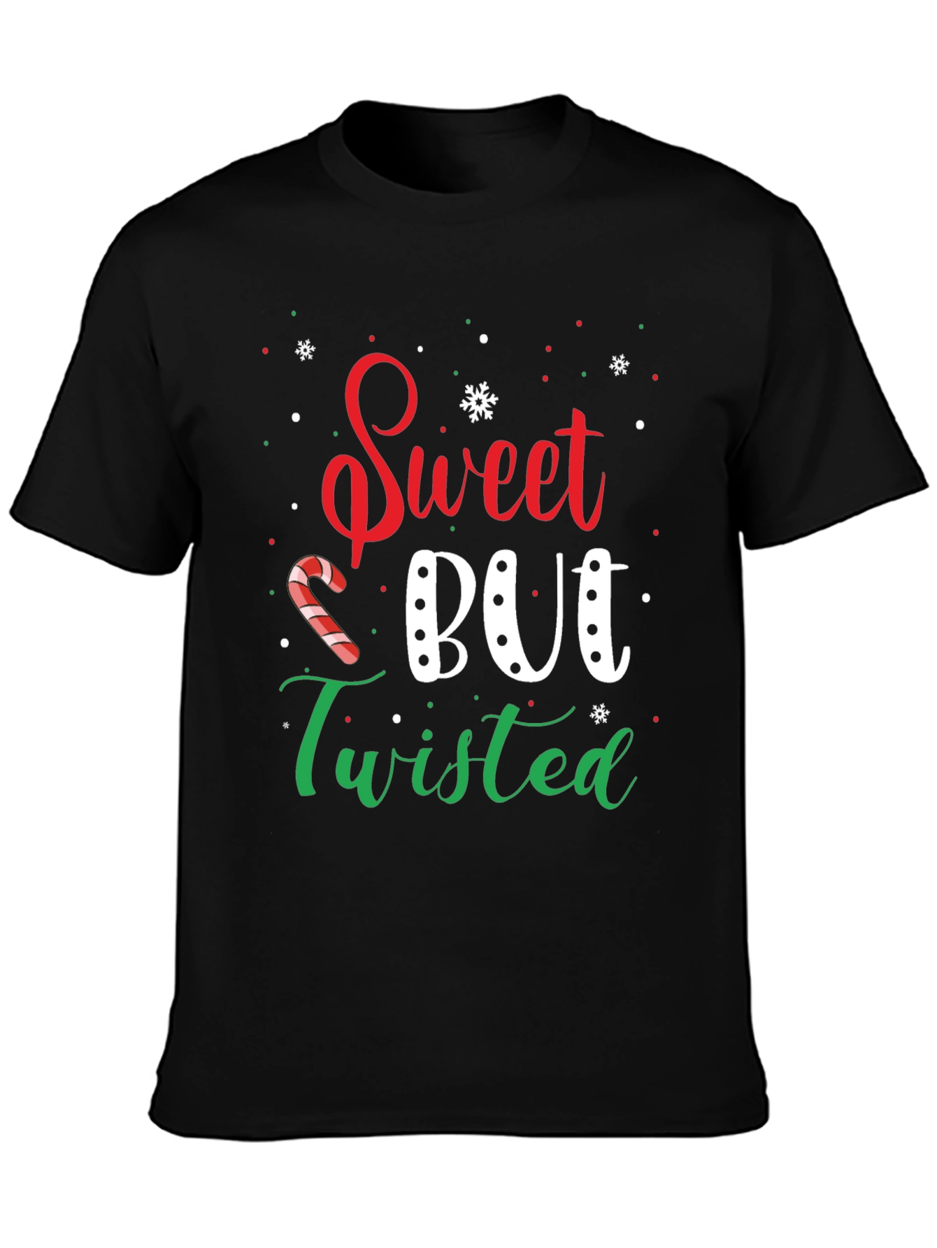 Sweet But Twisted Christmas Graphic Tee
