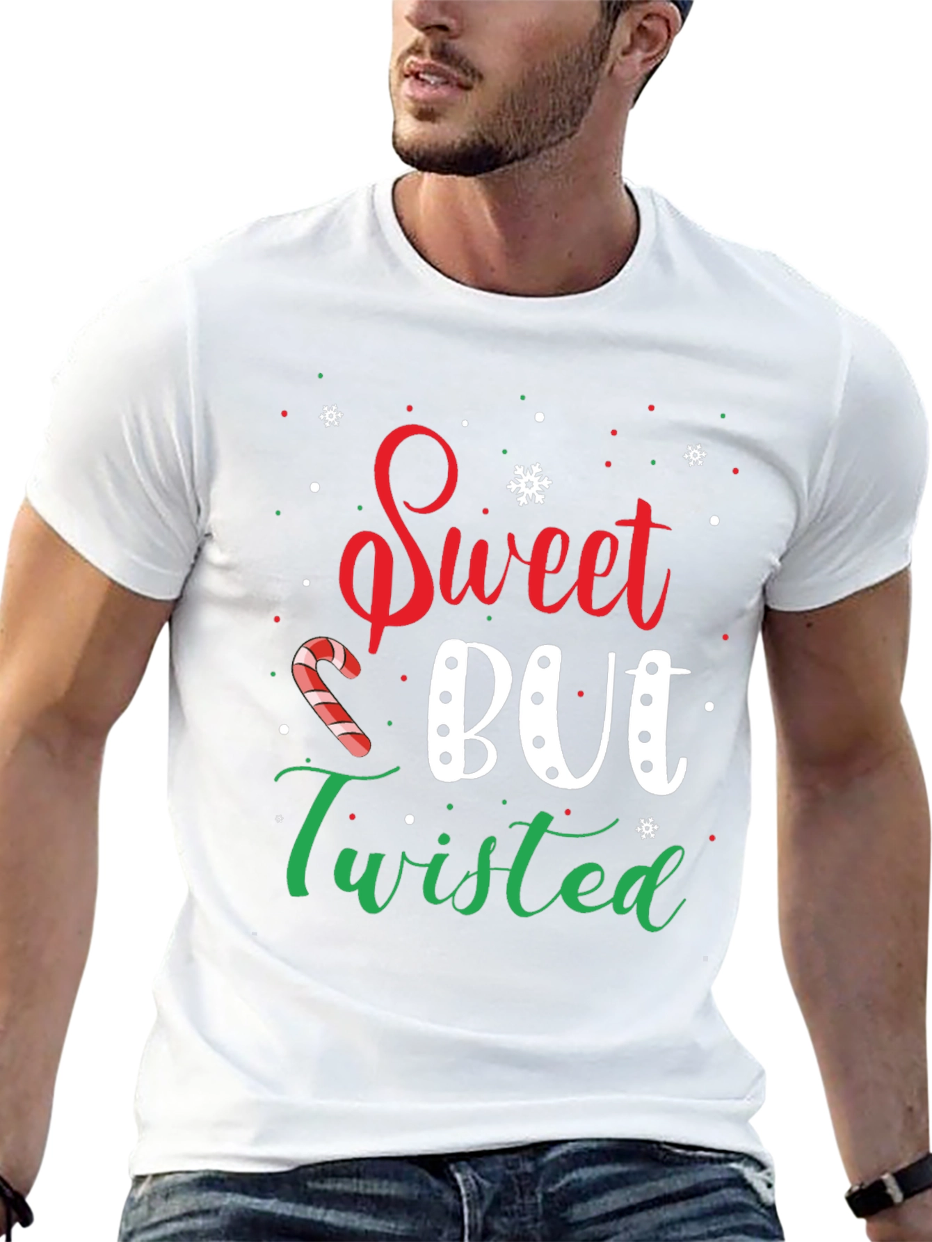 Sweet But Twisted Christmas Graphic Tee