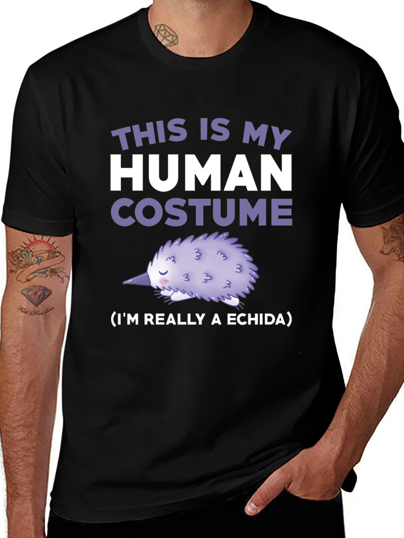 Human Costume Echidna T-Shirt