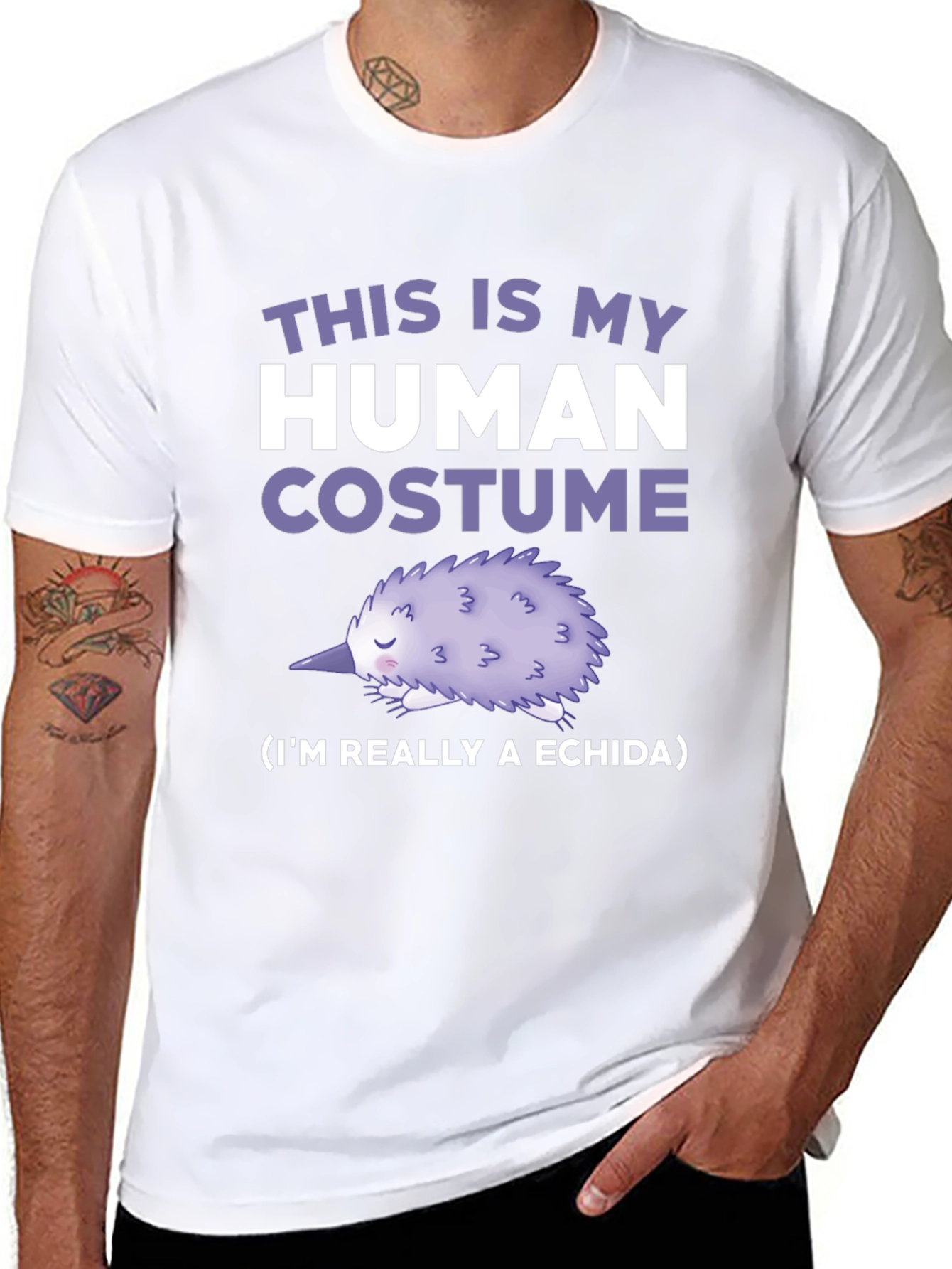 Human Costume Echidna T-Shirt