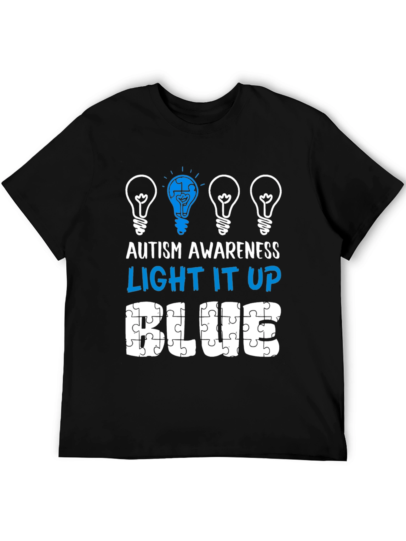 Autism Awareness T-Shirt: Light It Up Blue