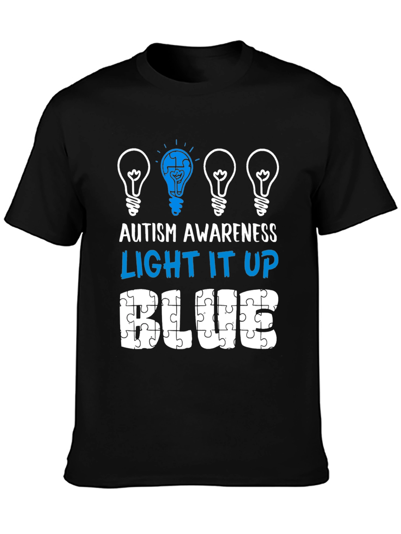 Autism Awareness T-Shirt: Light It Up Blue