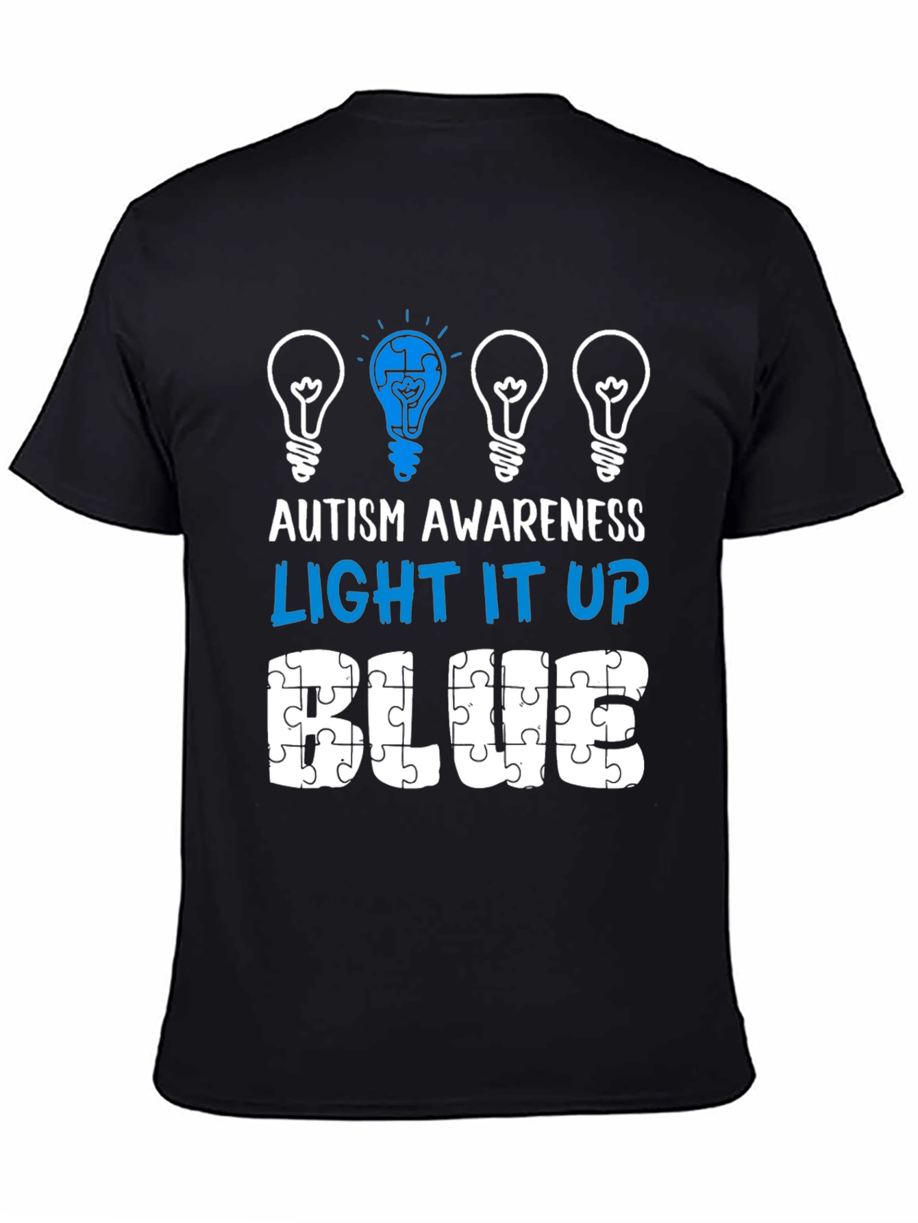 Autism Awareness T-Shirt: Light It Up Blue