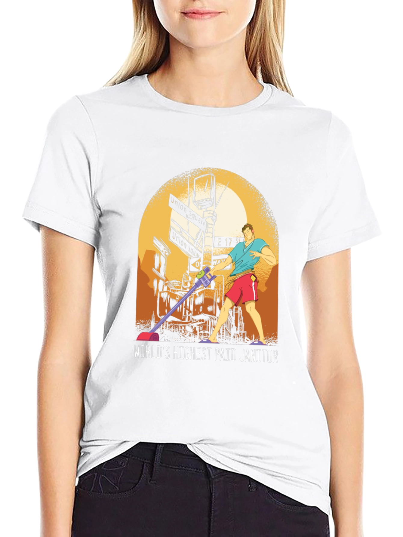 Worlds Highest Paid Janitor T-Shirt
