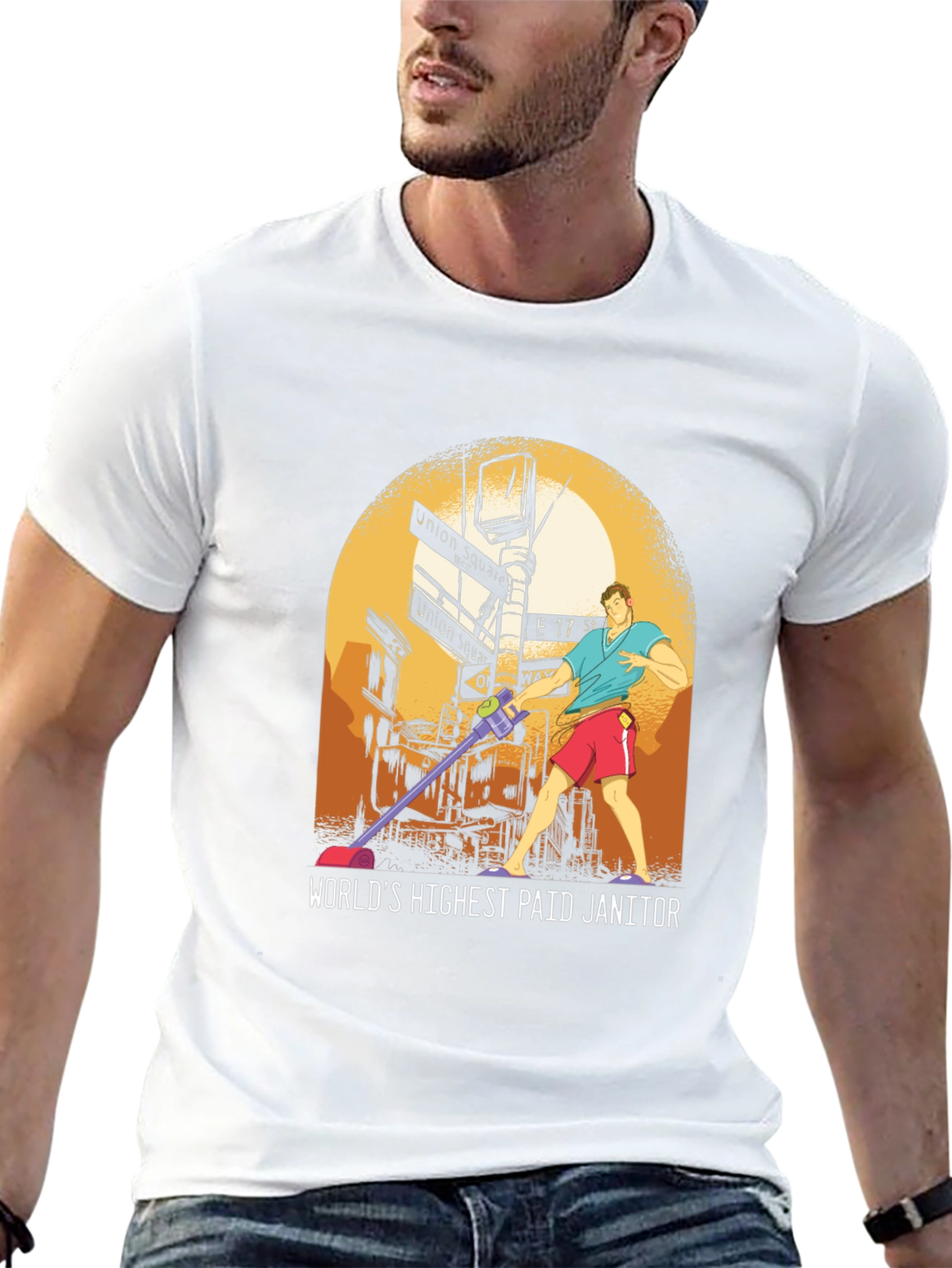 Worlds Highest Paid Janitor T-Shirt