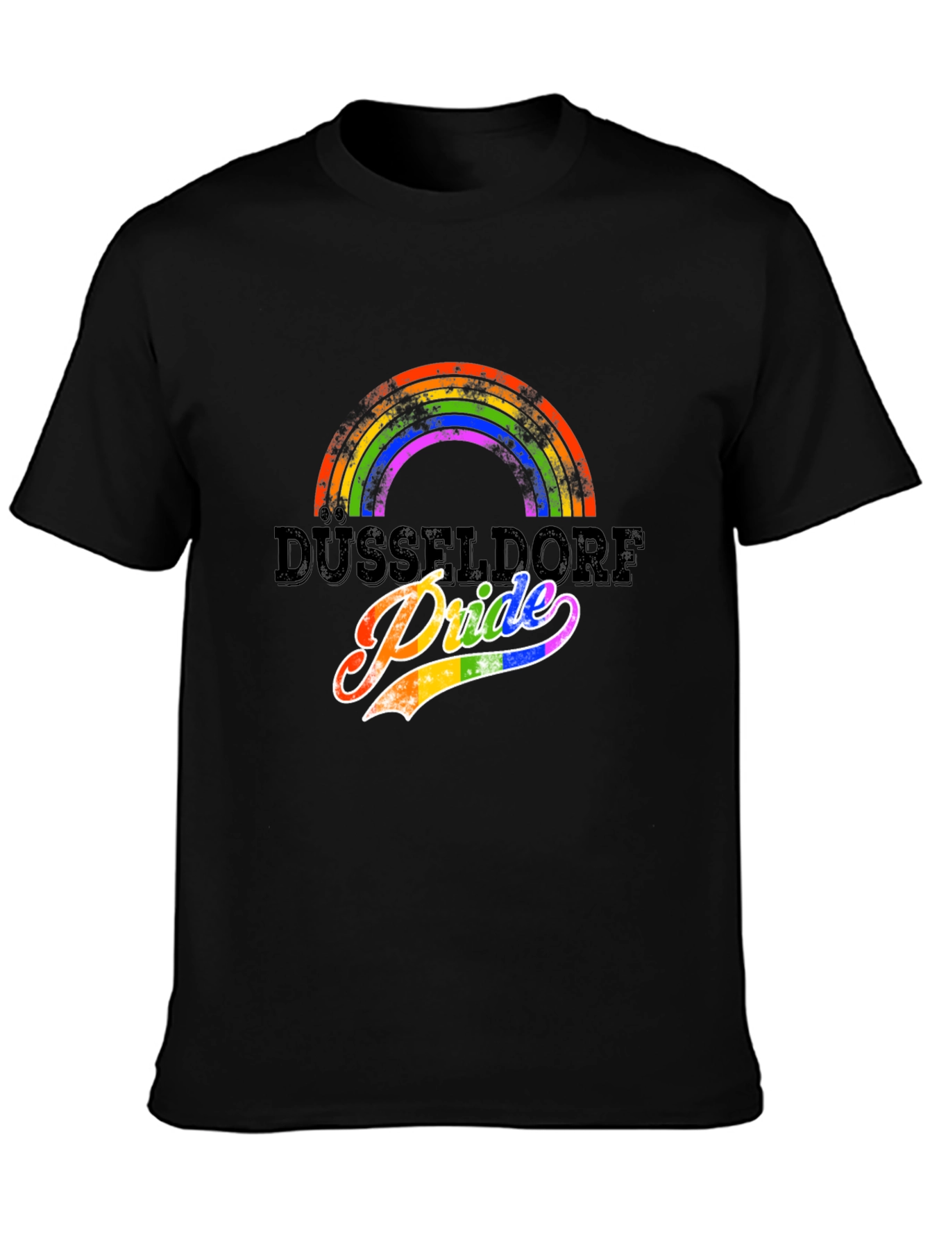 Düsseldorf Pride Rainbow Graphic T-Shirt