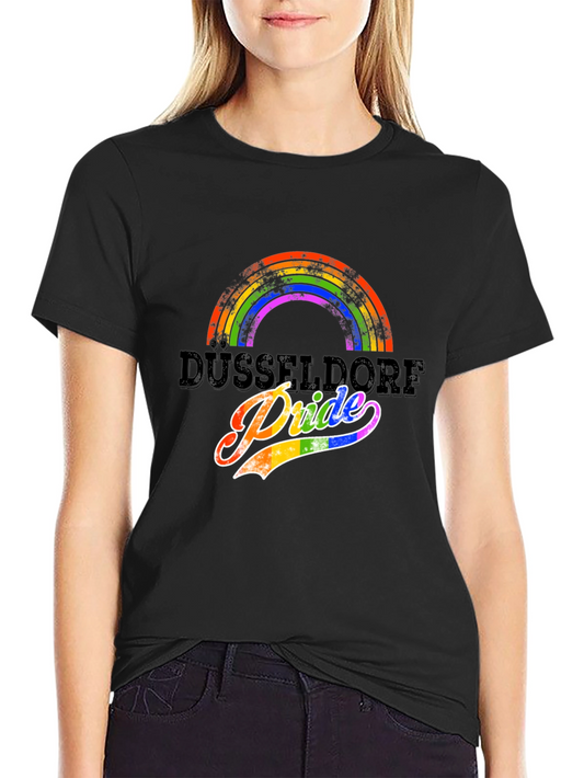 Düsseldorf Pride Rainbow Graphic T-Shirt