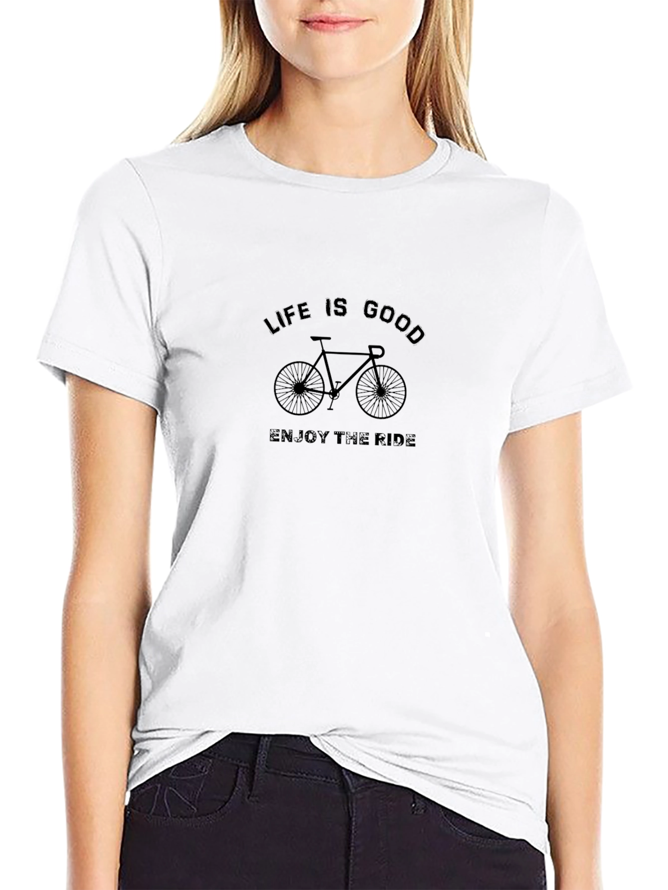 Life is Good Bicycle T-Shirt