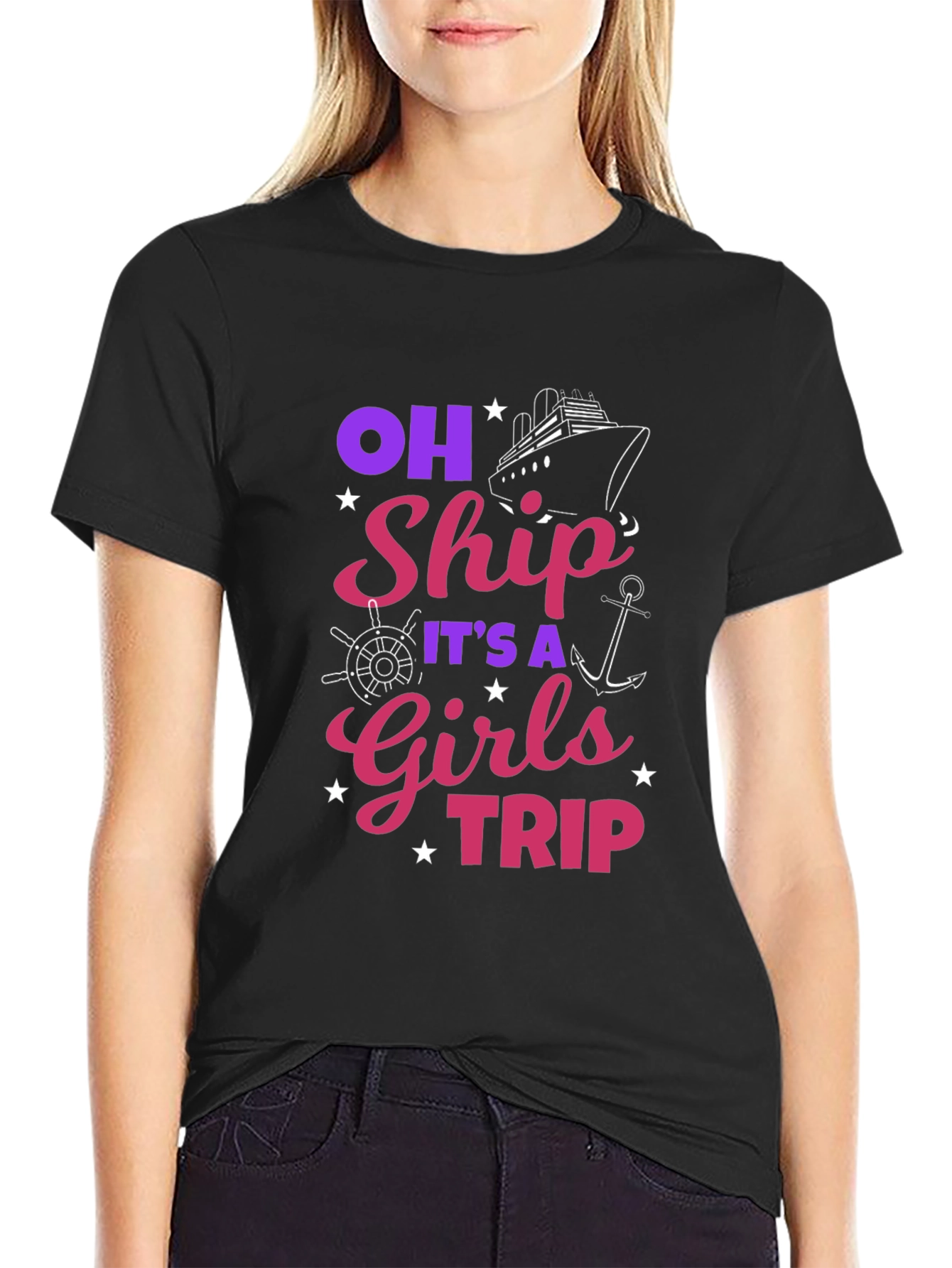 Oh Ship! Girls Trip Cruise T-Shirt