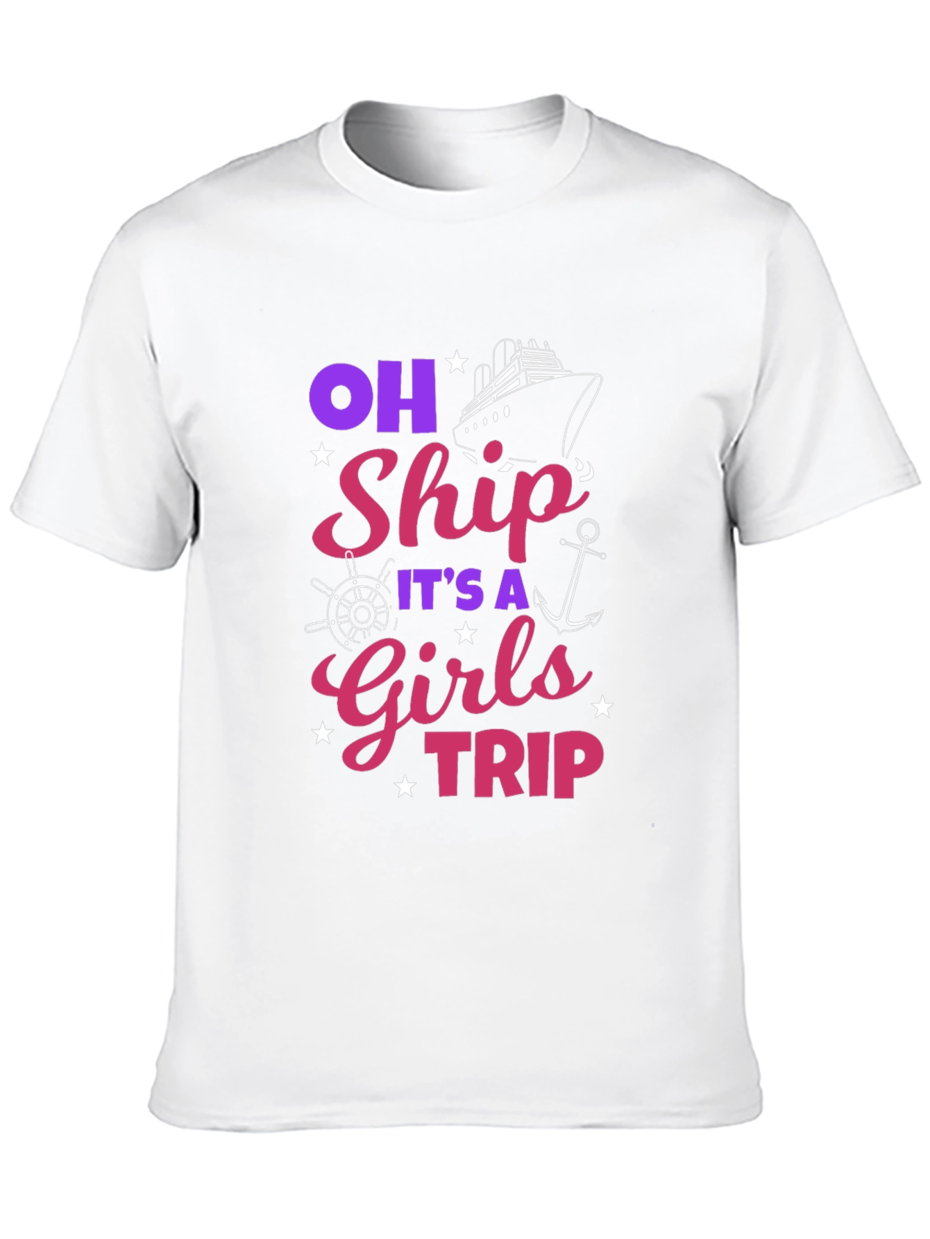 Oh Ship! Girls Trip Cruise T-Shirt