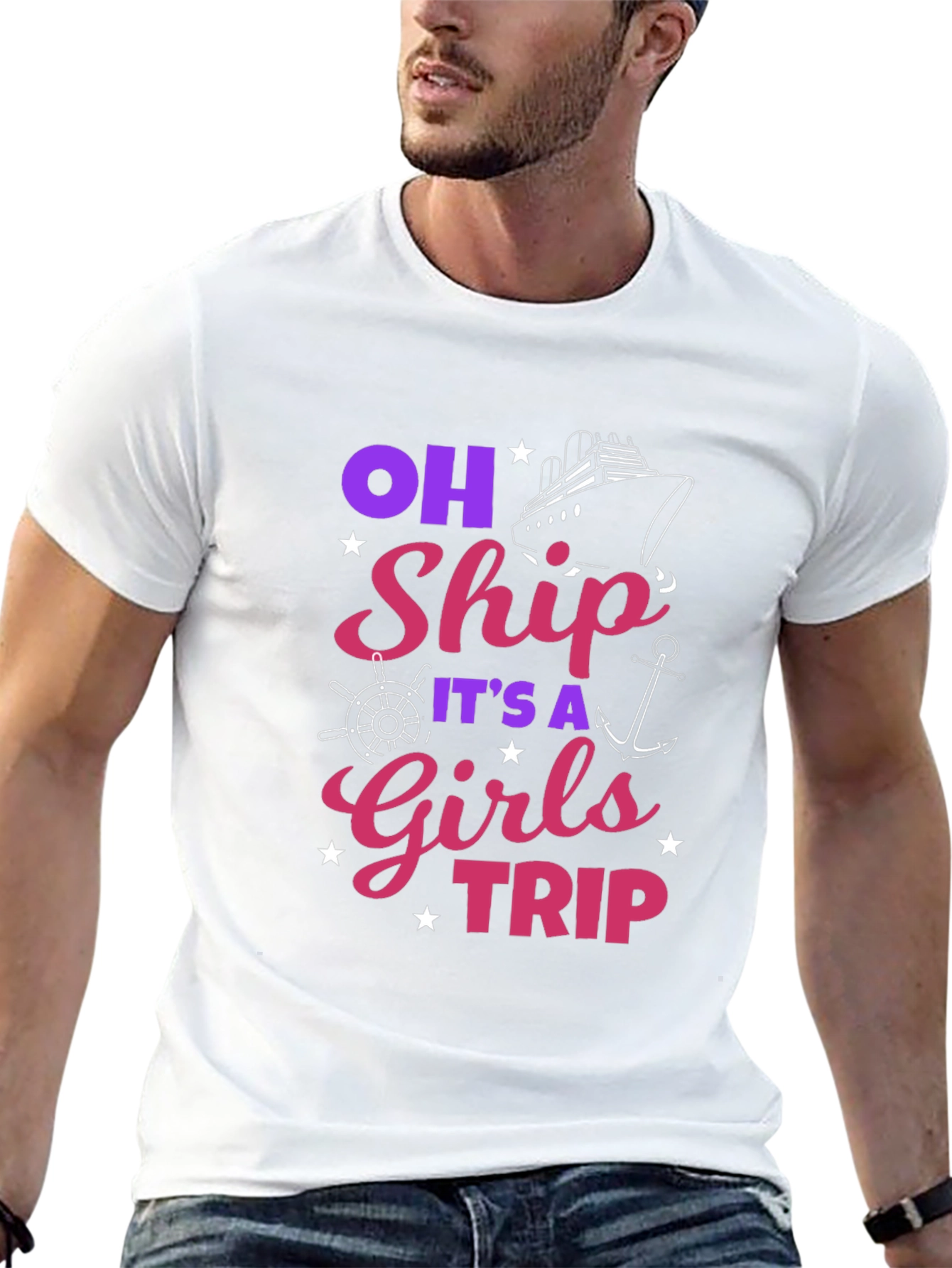 Oh Ship! Girls Trip Cruise T-Shirt