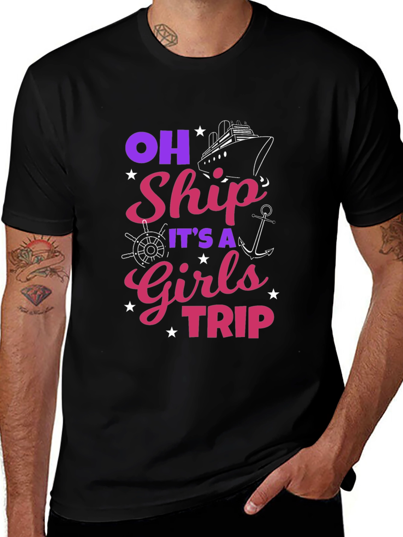 Oh Ship! Girls Trip Cruise T-Shirt