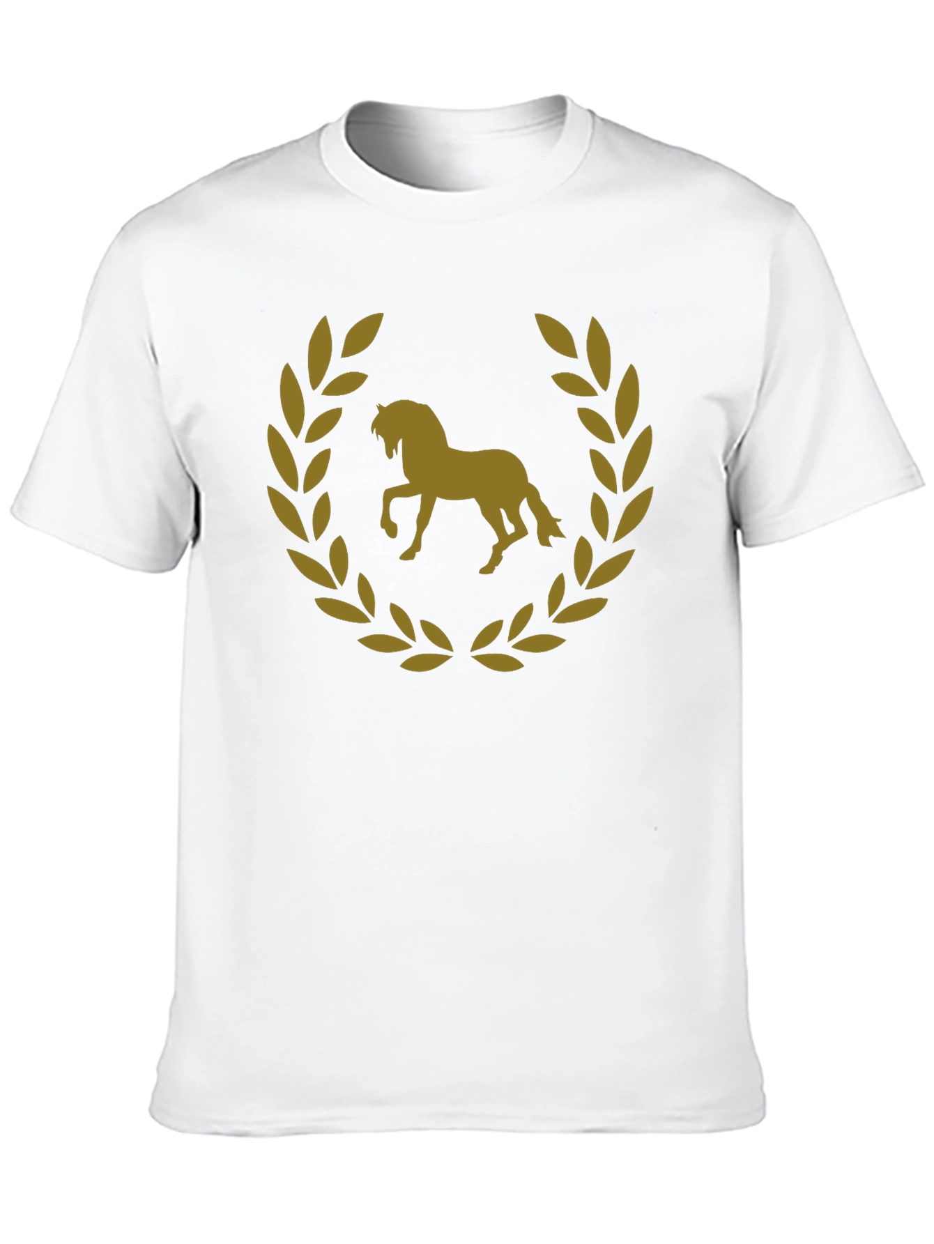 Horse Laurel Wreath Graphic Tee