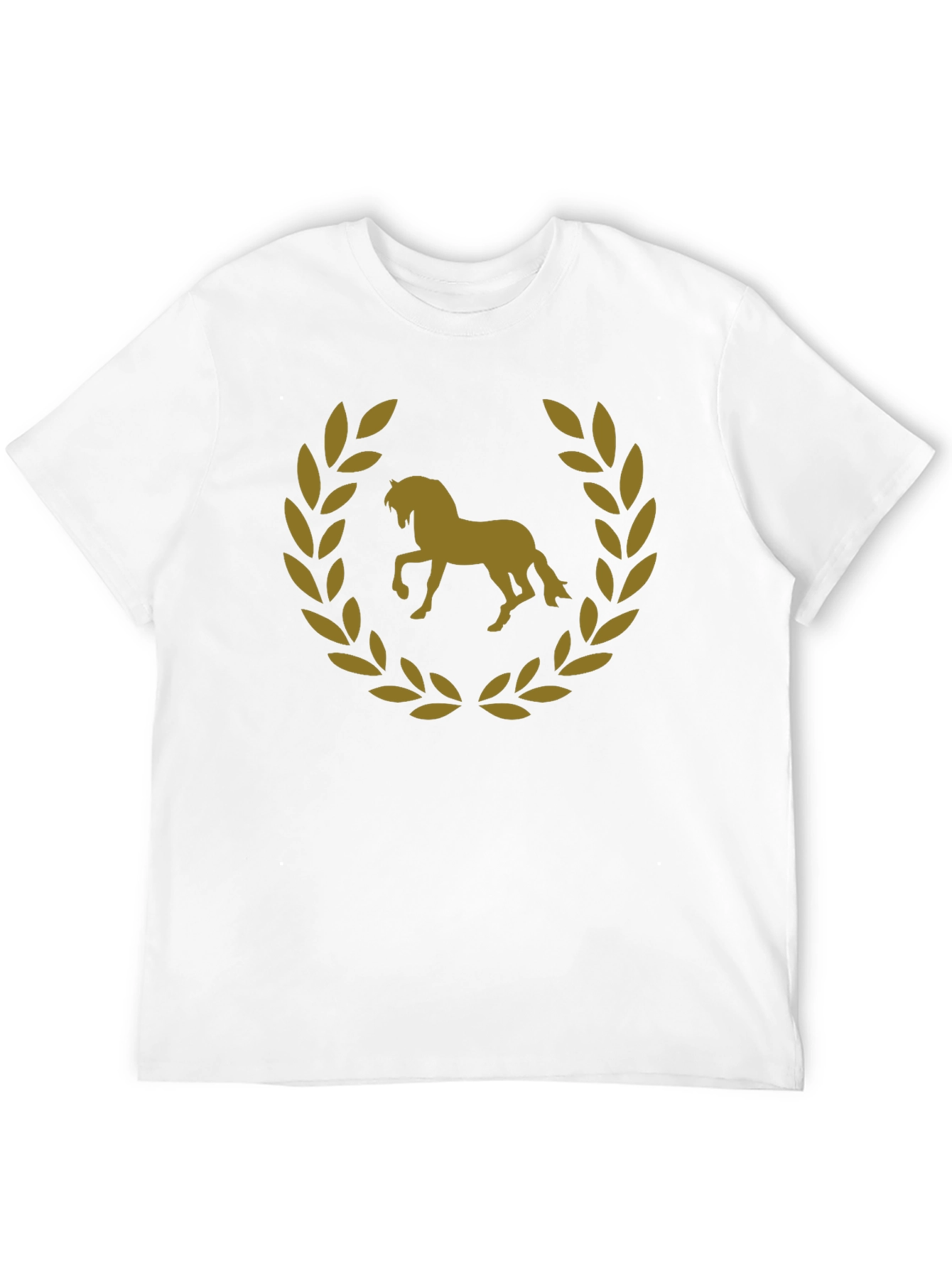 Horse Laurel Wreath Graphic Tee