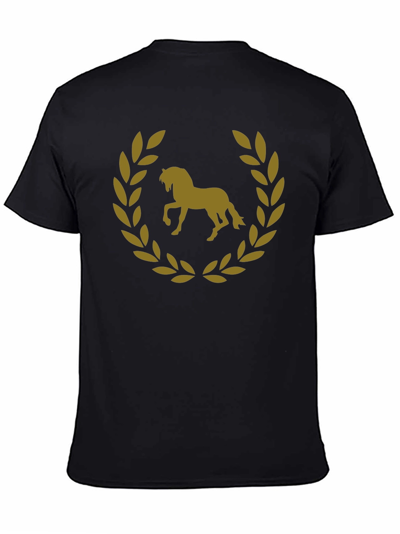 Horse Laurel Wreath Graphic Tee