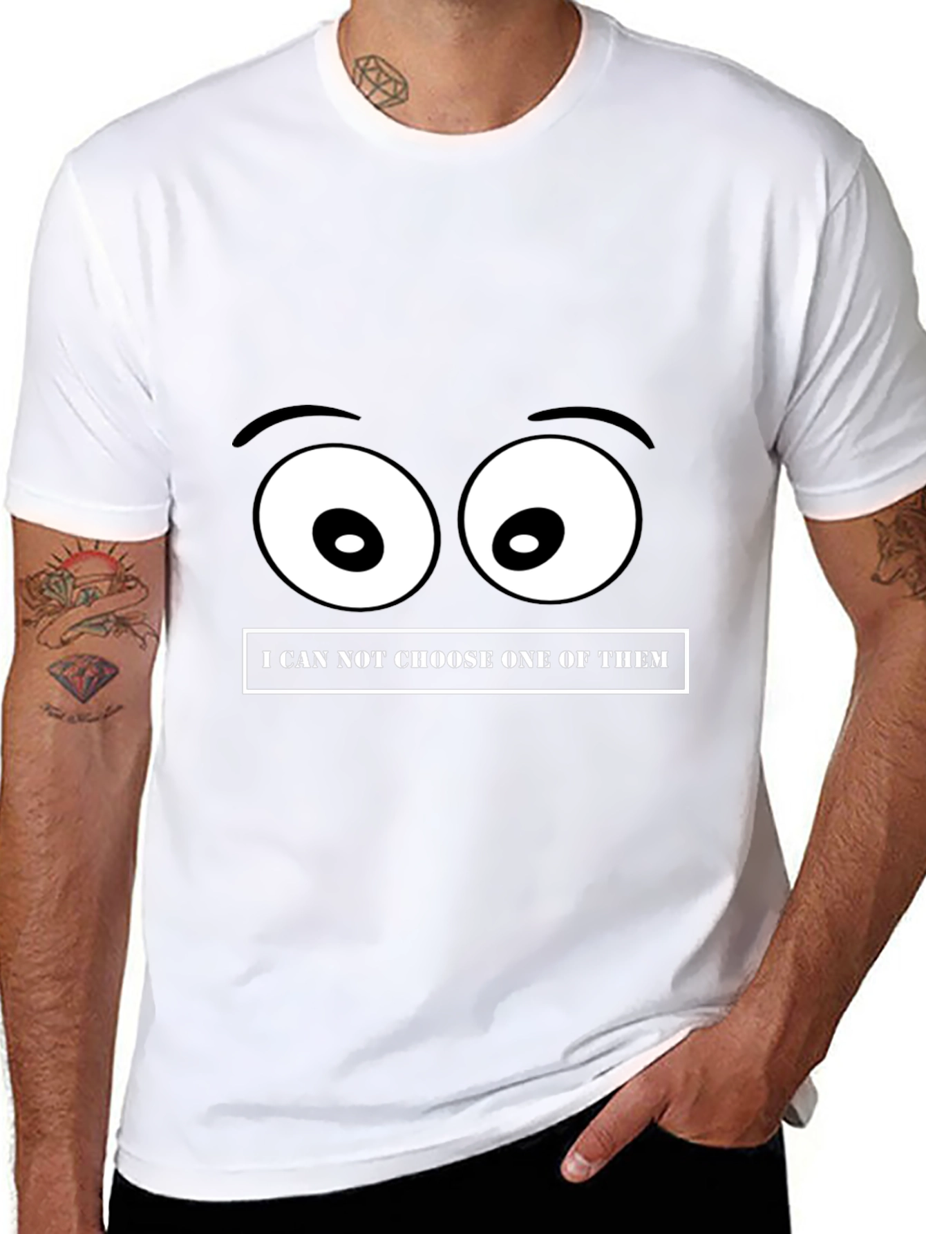 Funny Eyes T-Shirt - Cant Choose!