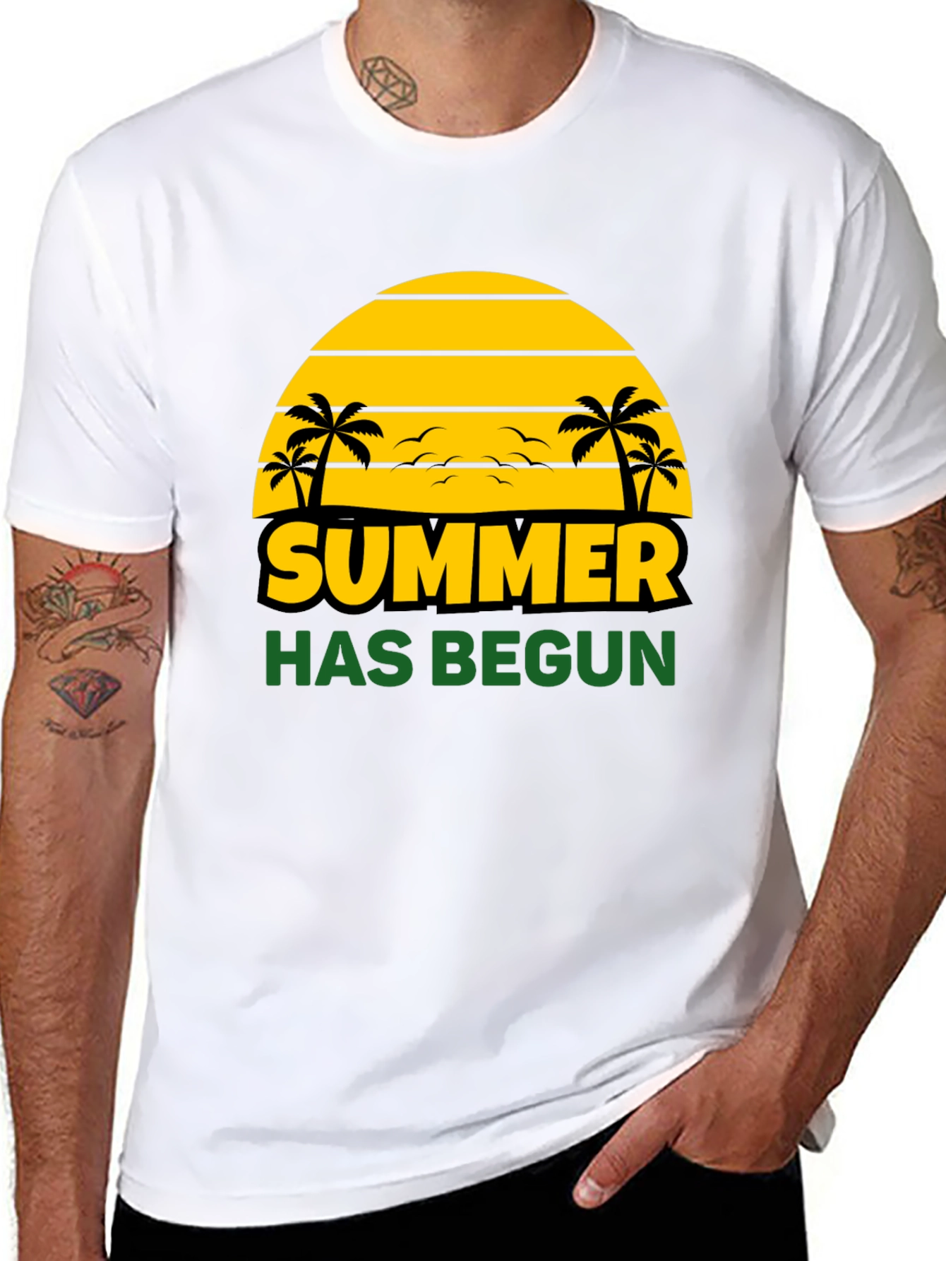 Summer Has Begun Graphic Tee