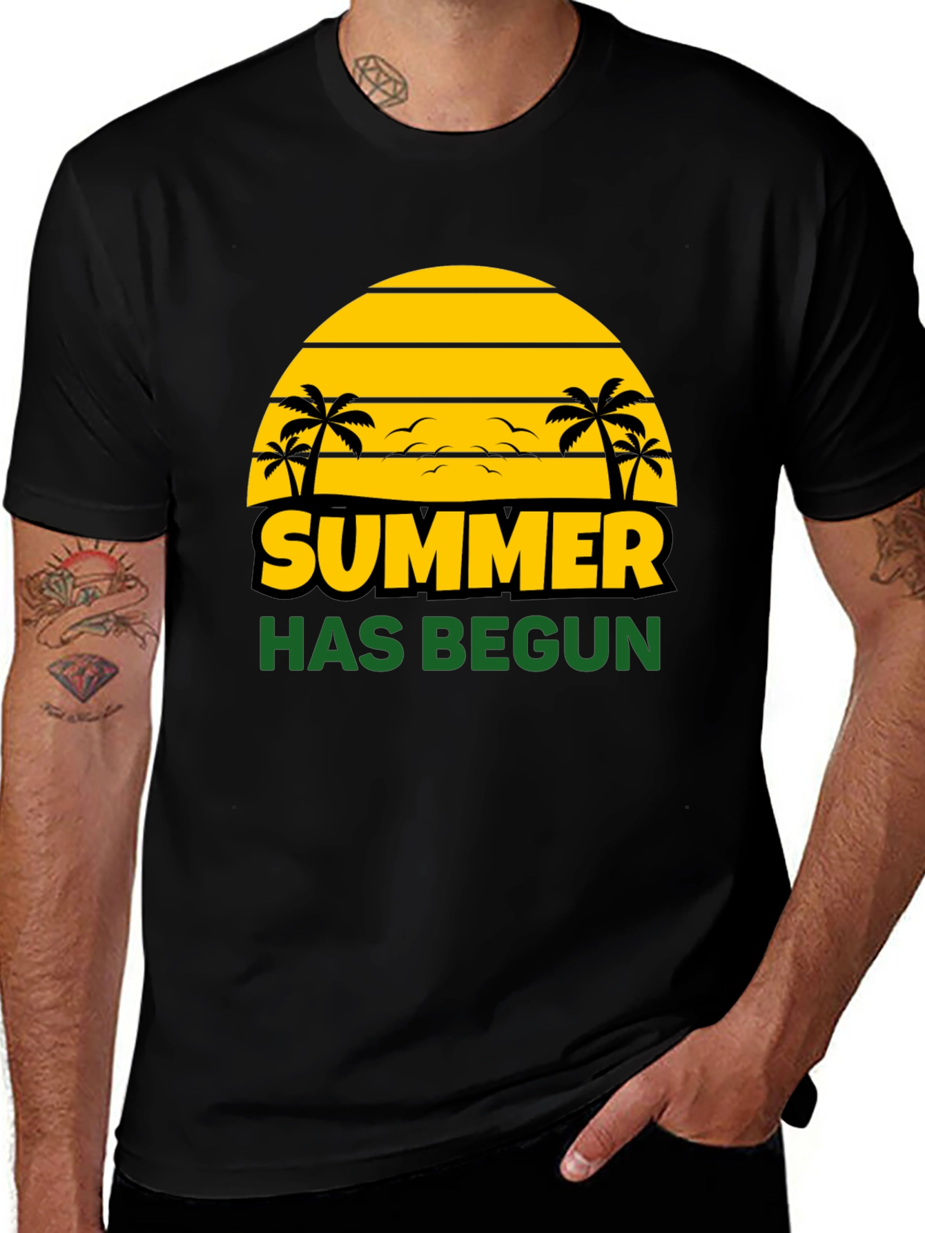 Summer Has Begun Graphic Tee