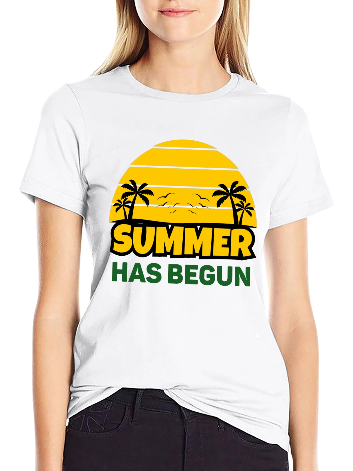 Summer Has Begun Graphic Tee