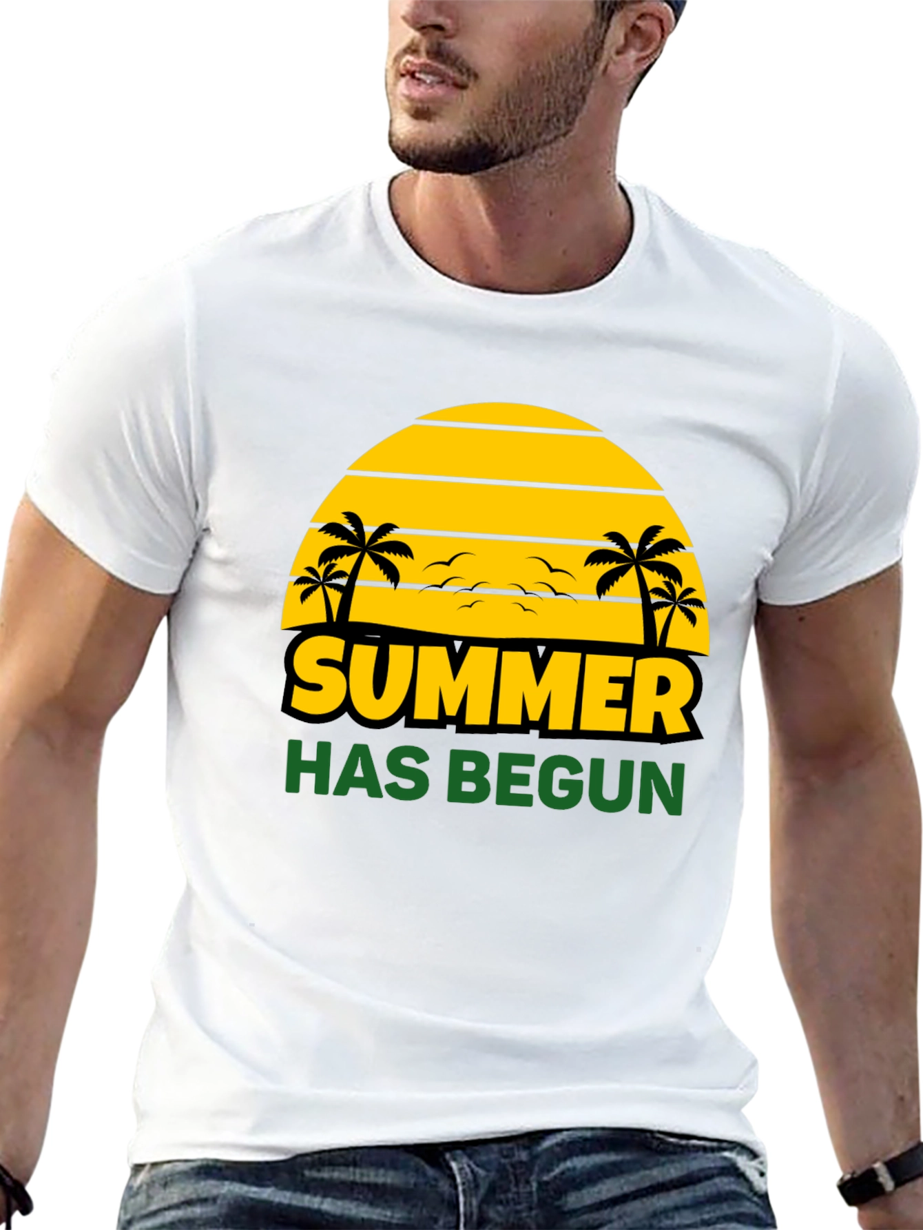 Summer Has Begun Graphic Tee