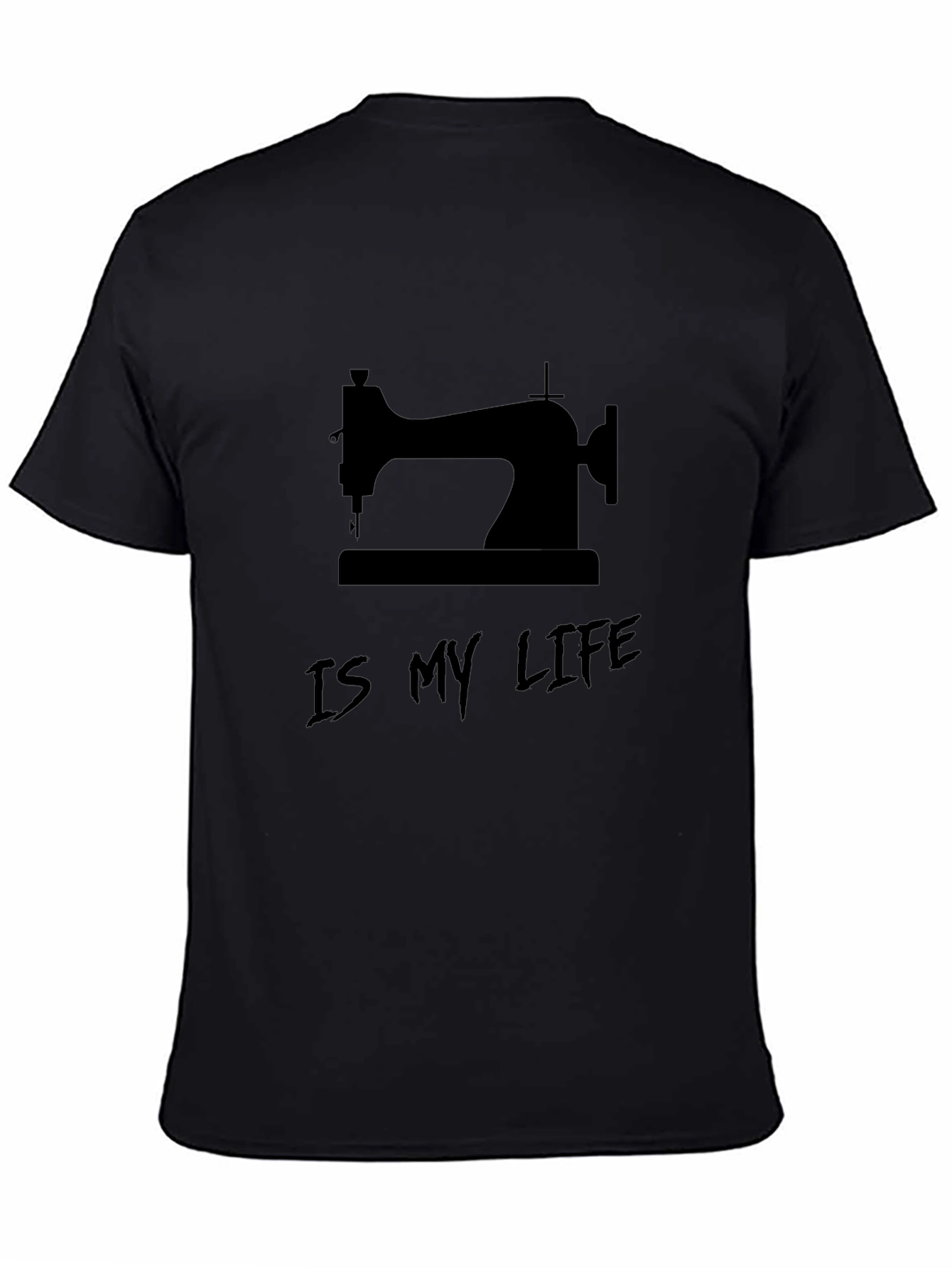 Sewing is My Life - Black Graphic Tee