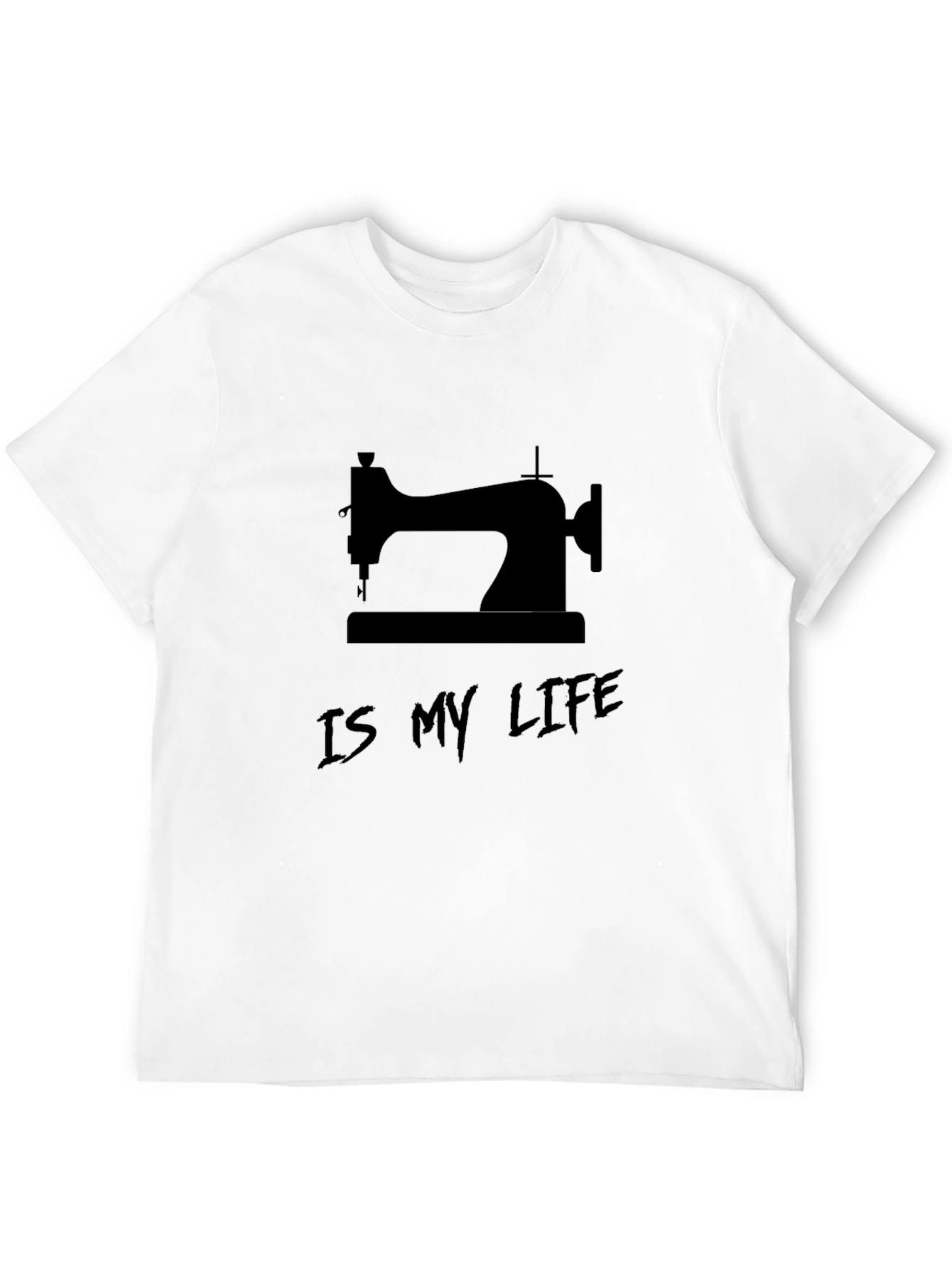 Sewing is My Life - Black Graphic Tee