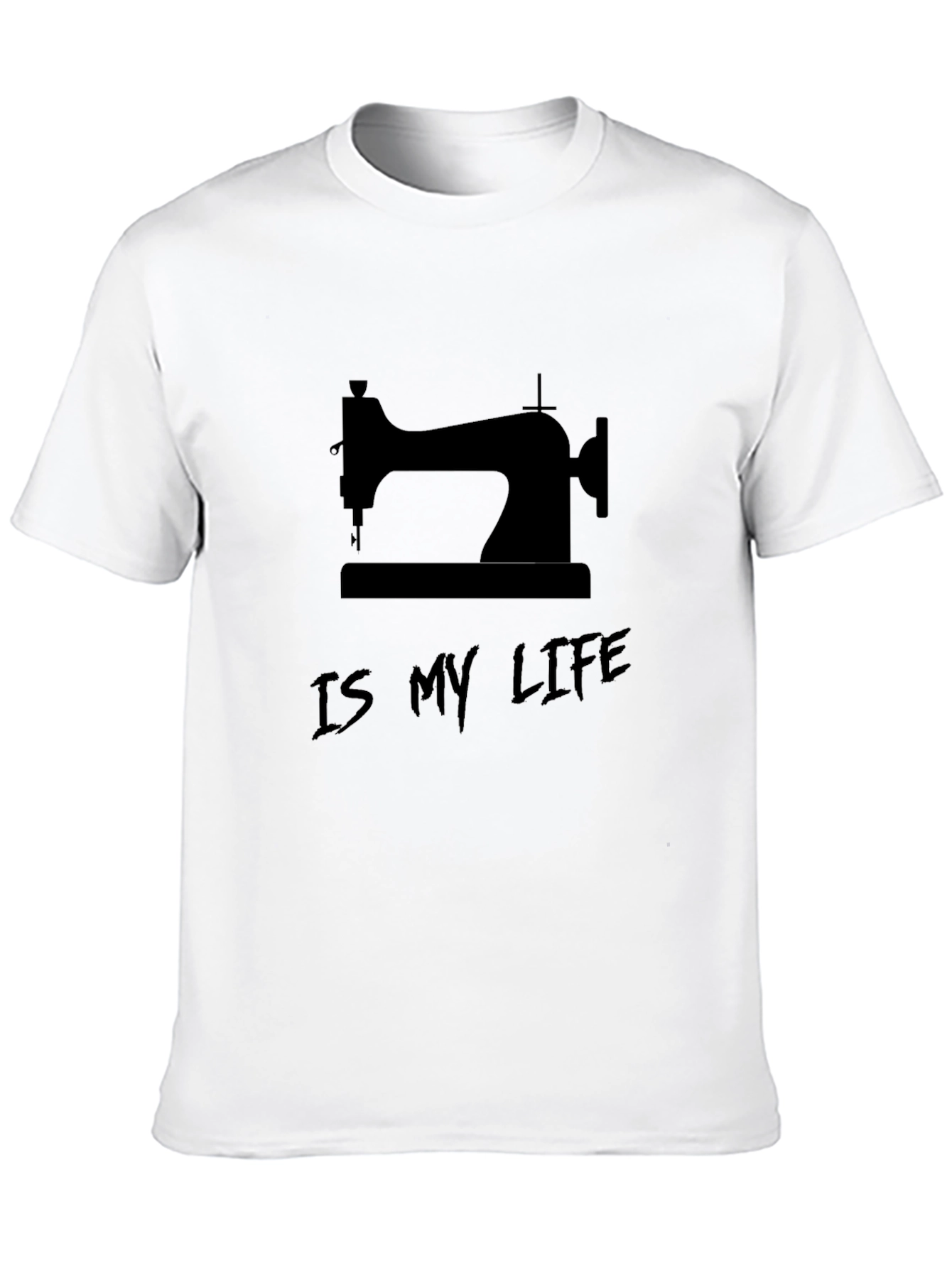 Sewing is My Life - Black Graphic Tee