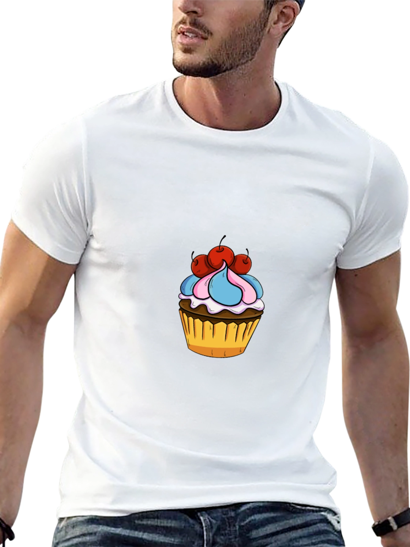Cupcake Graphic T-Shirt