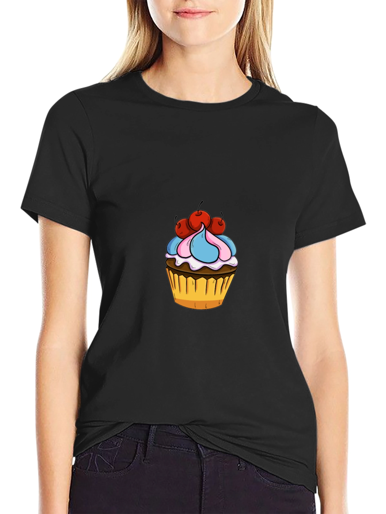Cupcake Graphic T-Shirt