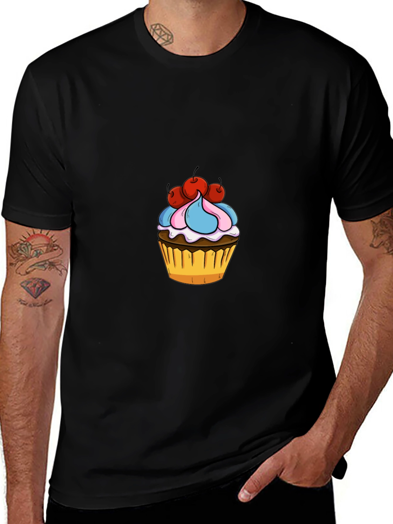Cupcake Graphic T-Shirt