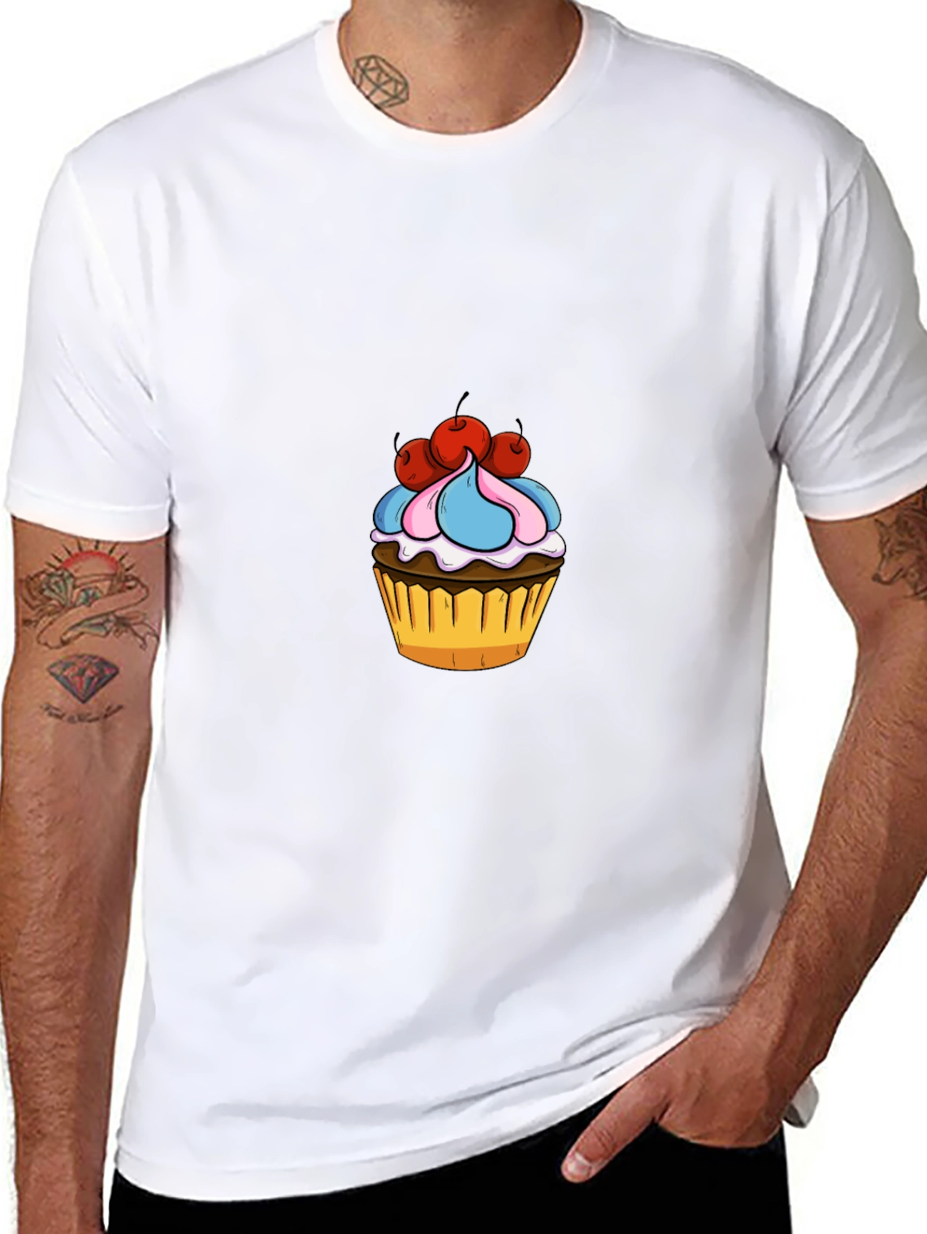 Cupcake Graphic T-Shirt