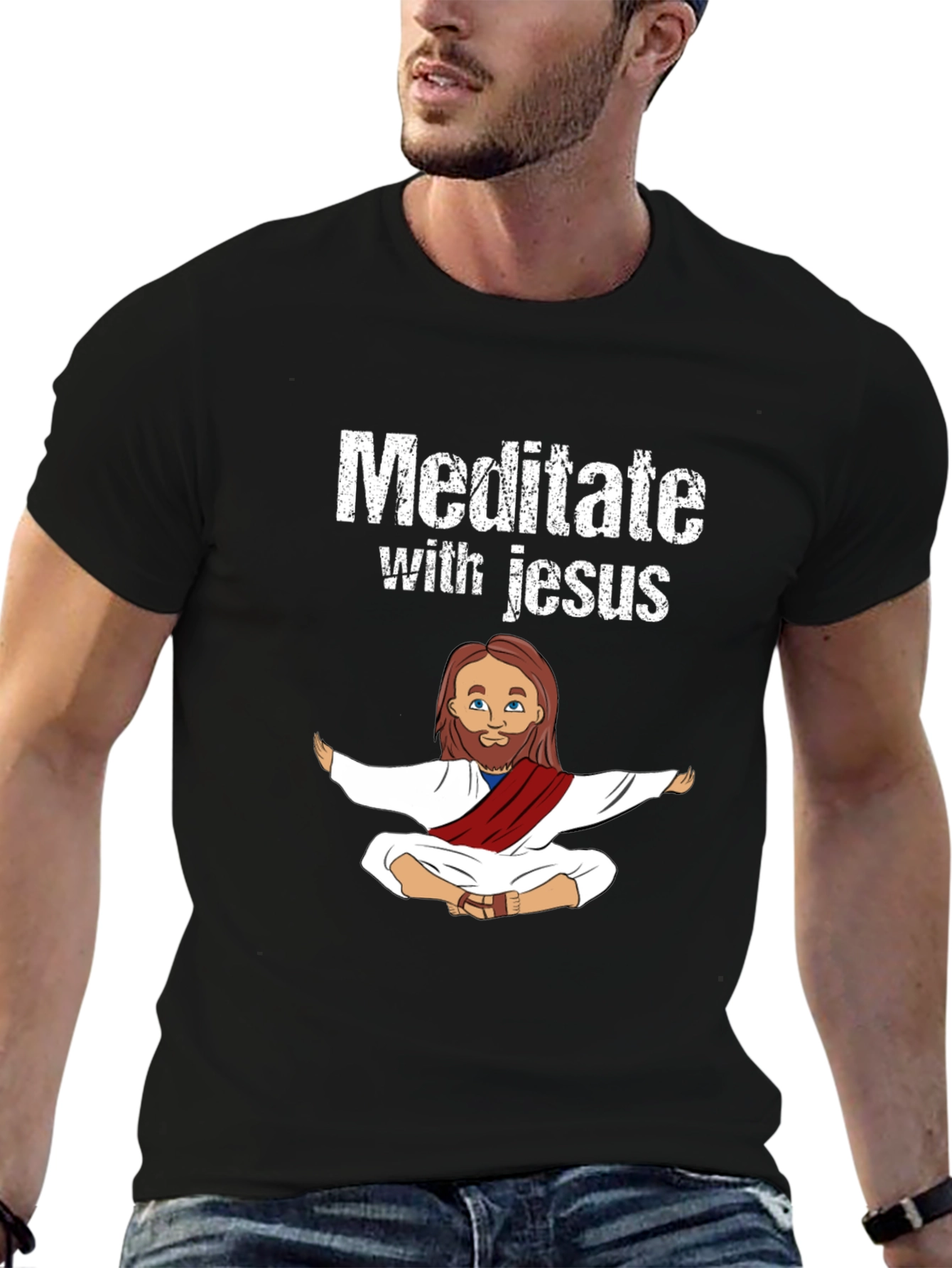 Meditate with Jesus T-Shirt
