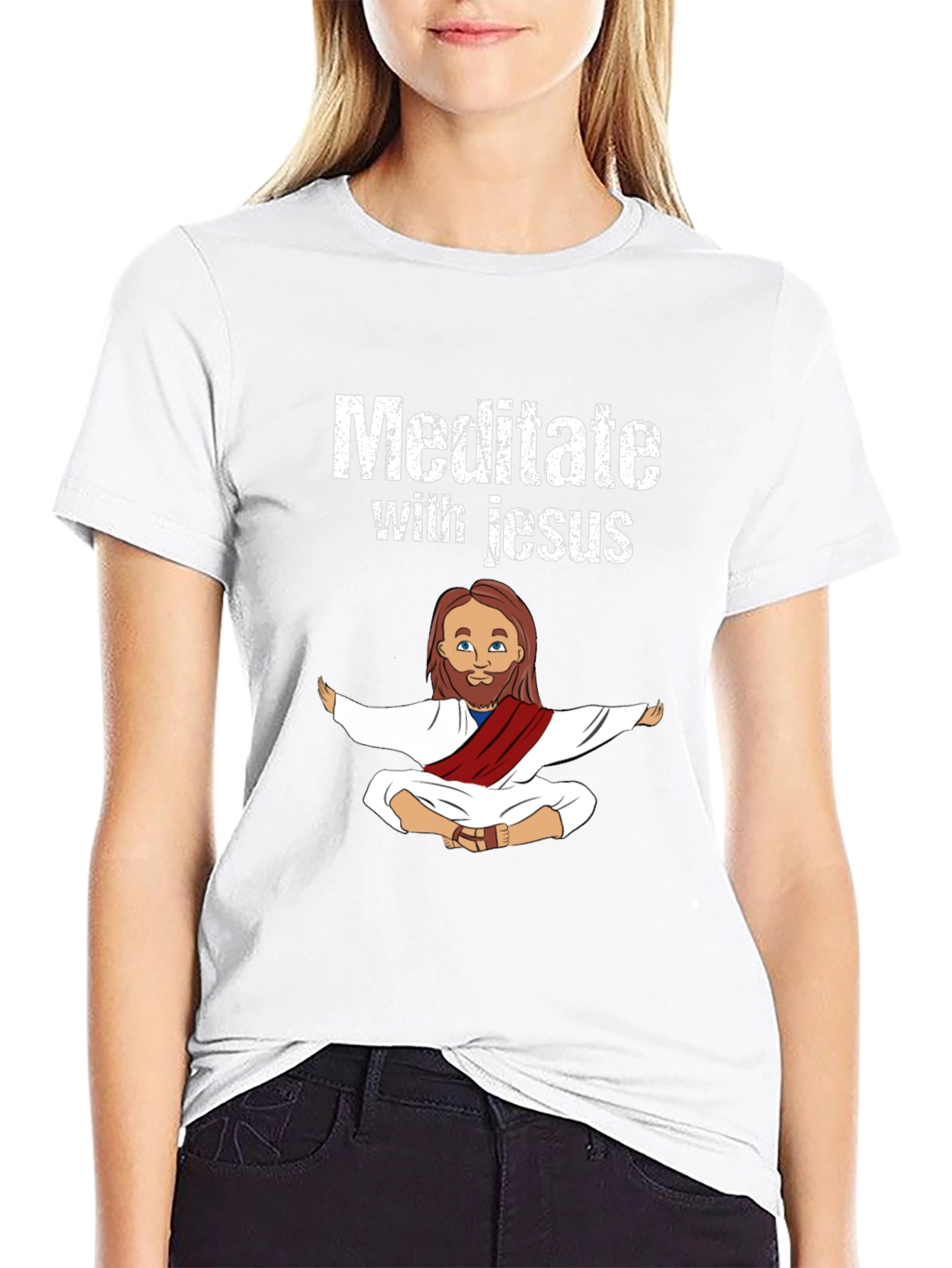 Meditate with Jesus T-Shirt