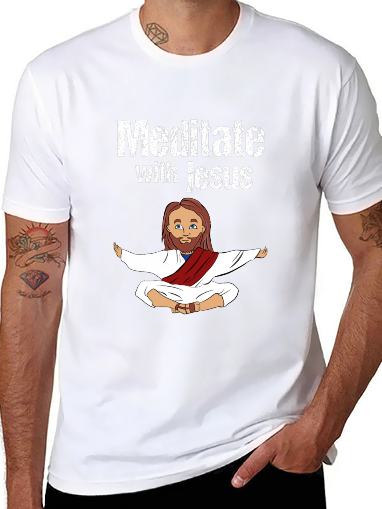 Meditate with Jesus T-Shirt
