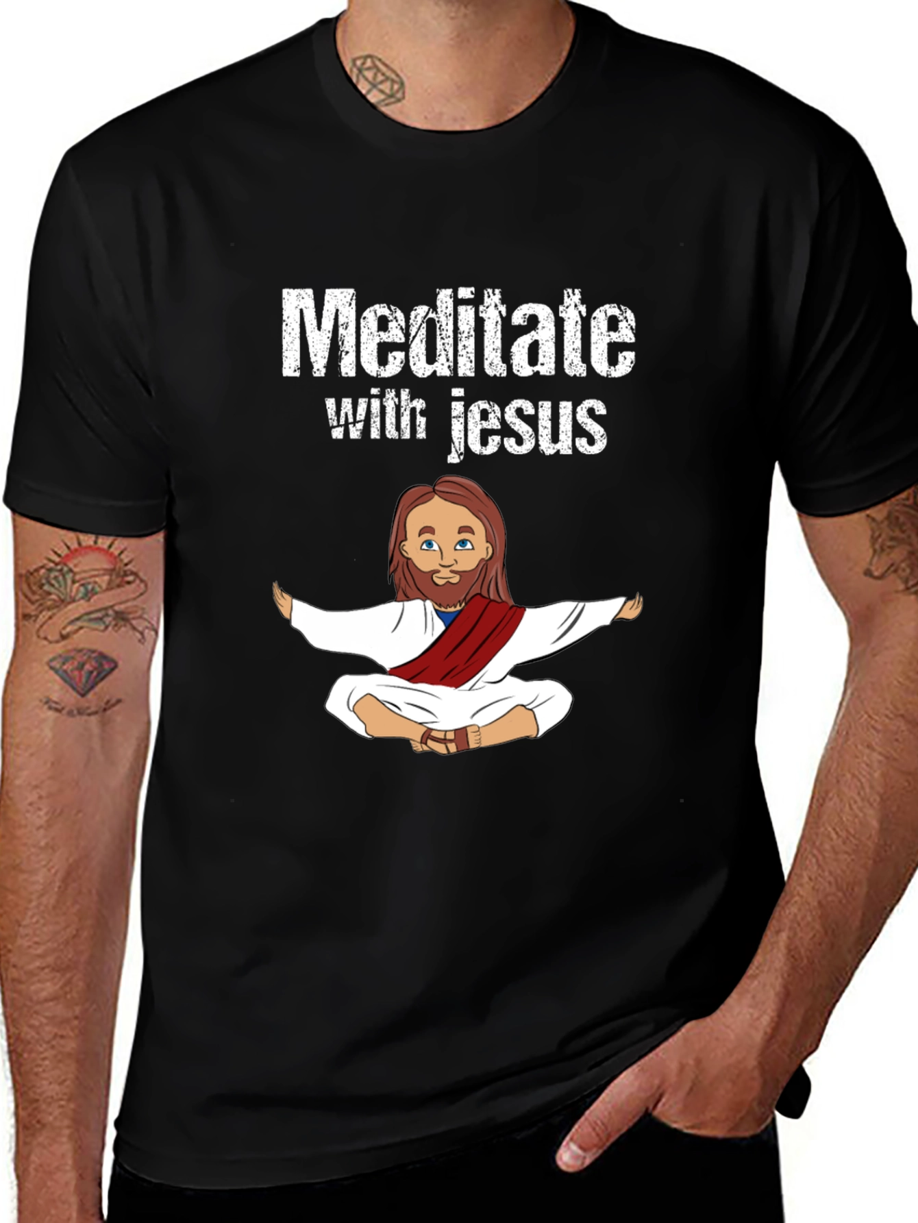 Meditate with Jesus T-Shirt
