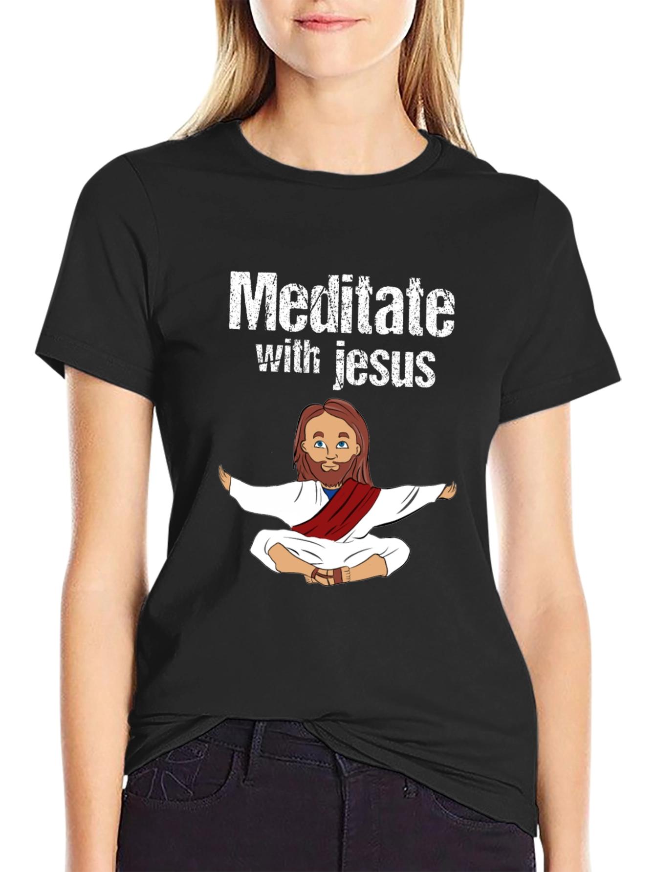 Meditate with Jesus T-Shirt
