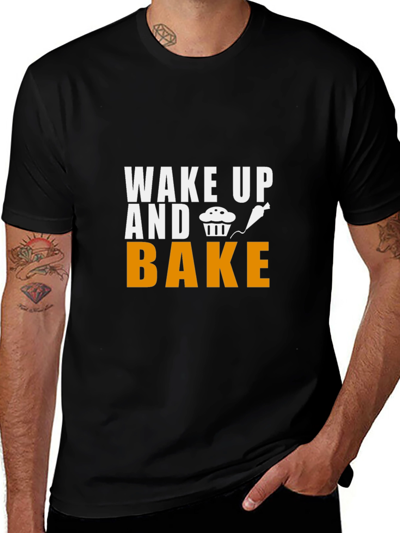 Wake Up and Bake Graphic T-Shirt
