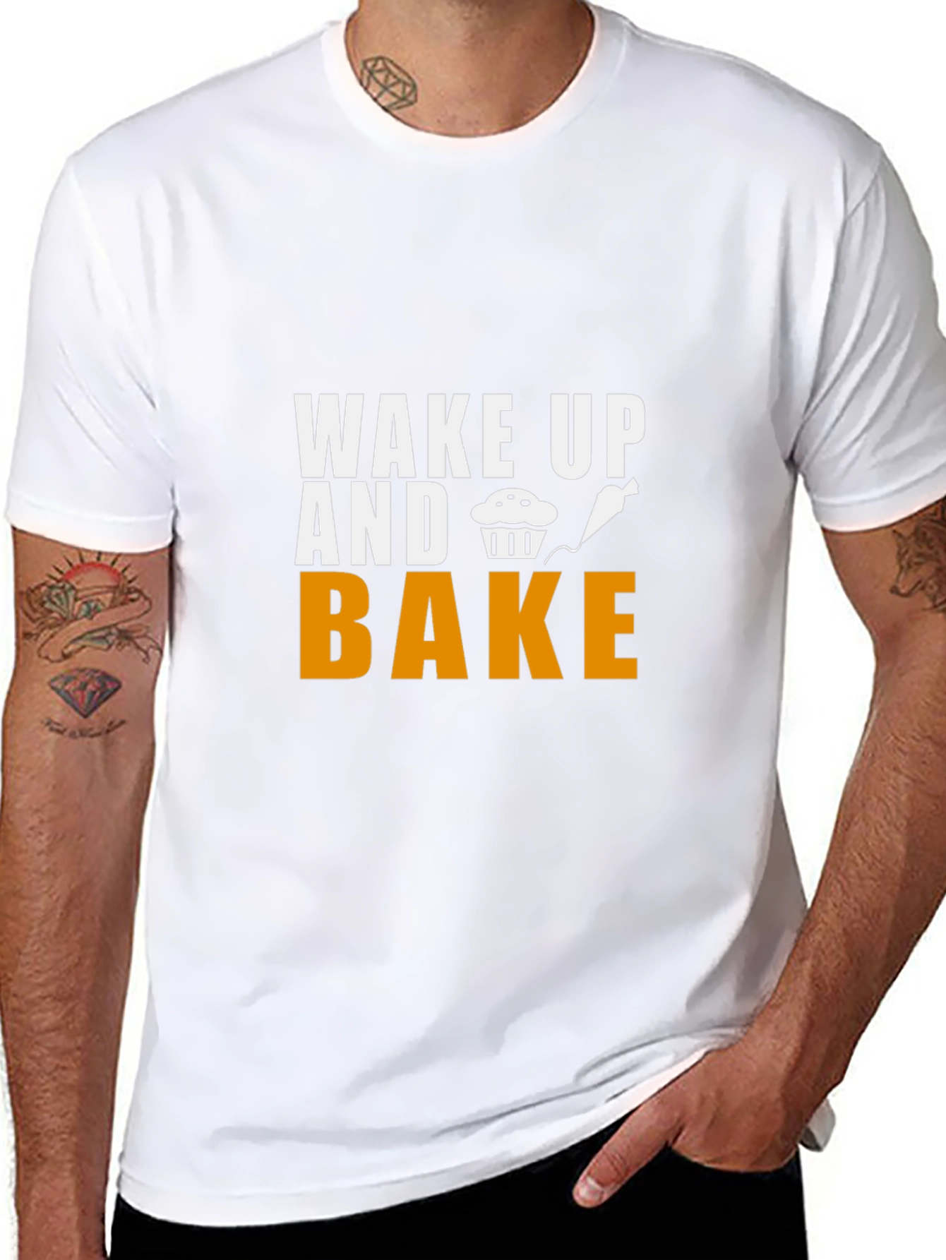 Wake Up and Bake Graphic T-Shirt