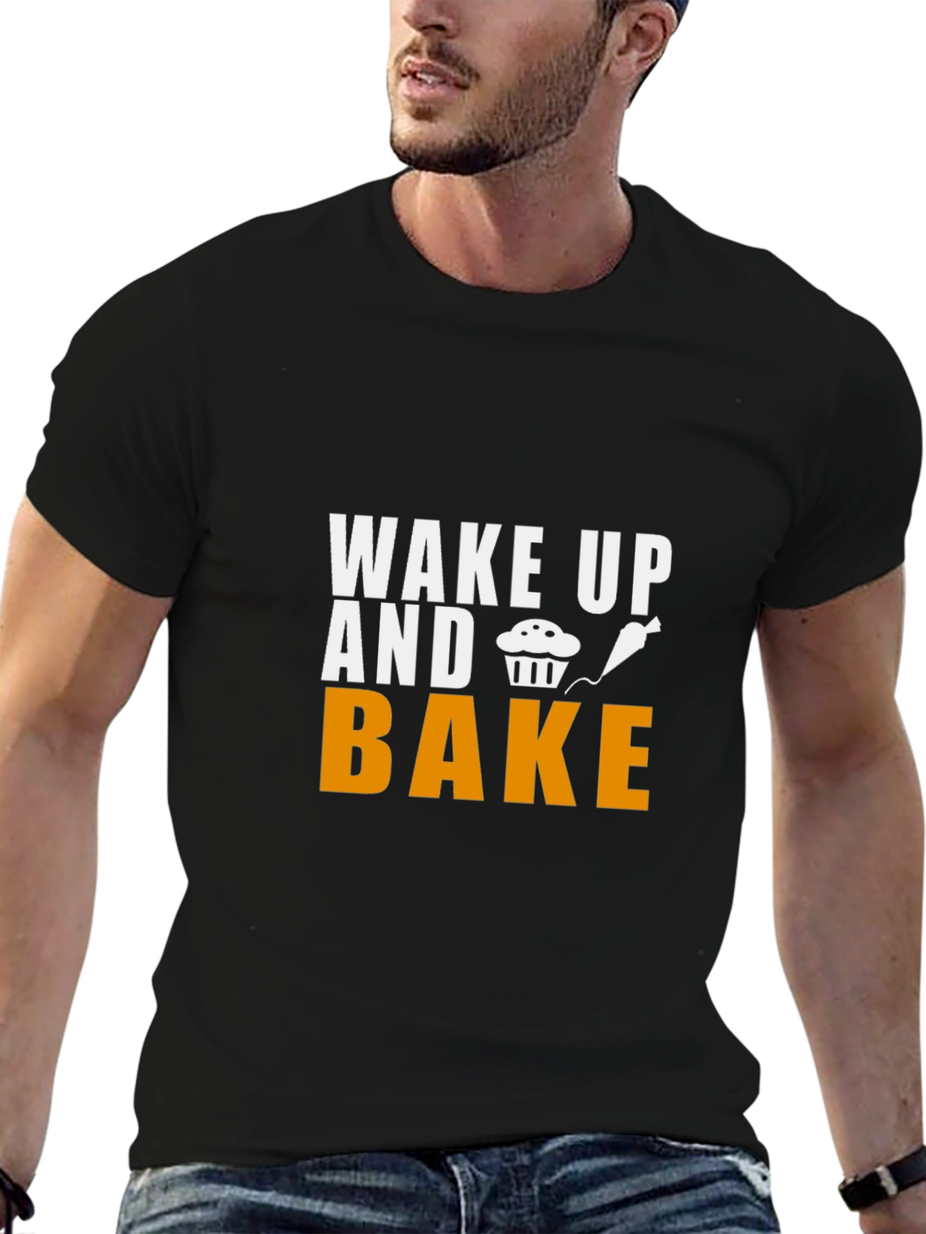 Wake Up and Bake Graphic T-Shirt