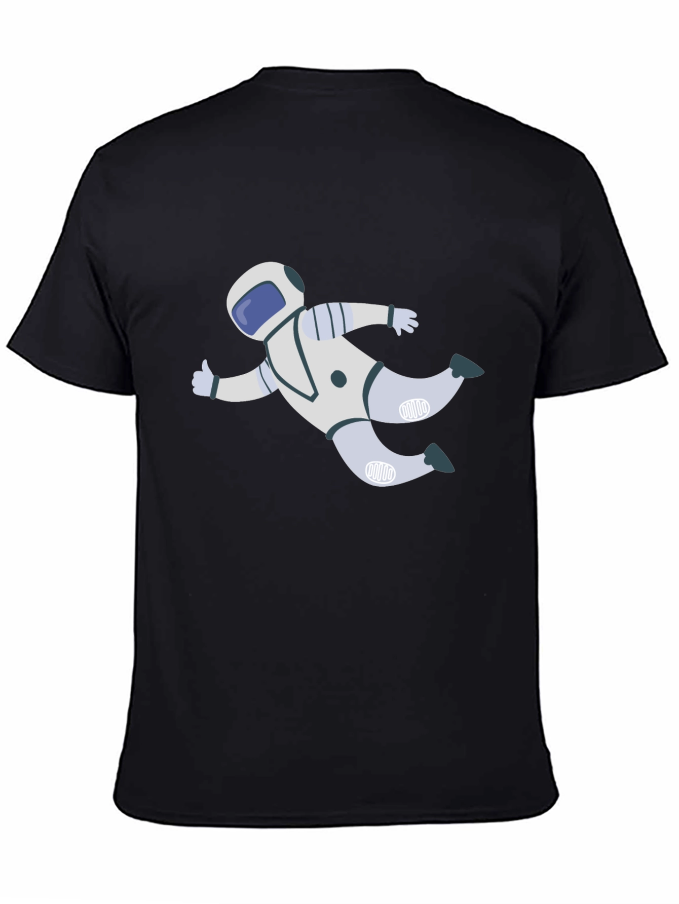 Astronaut Graphic Tee - Black Unisex T-Shirt