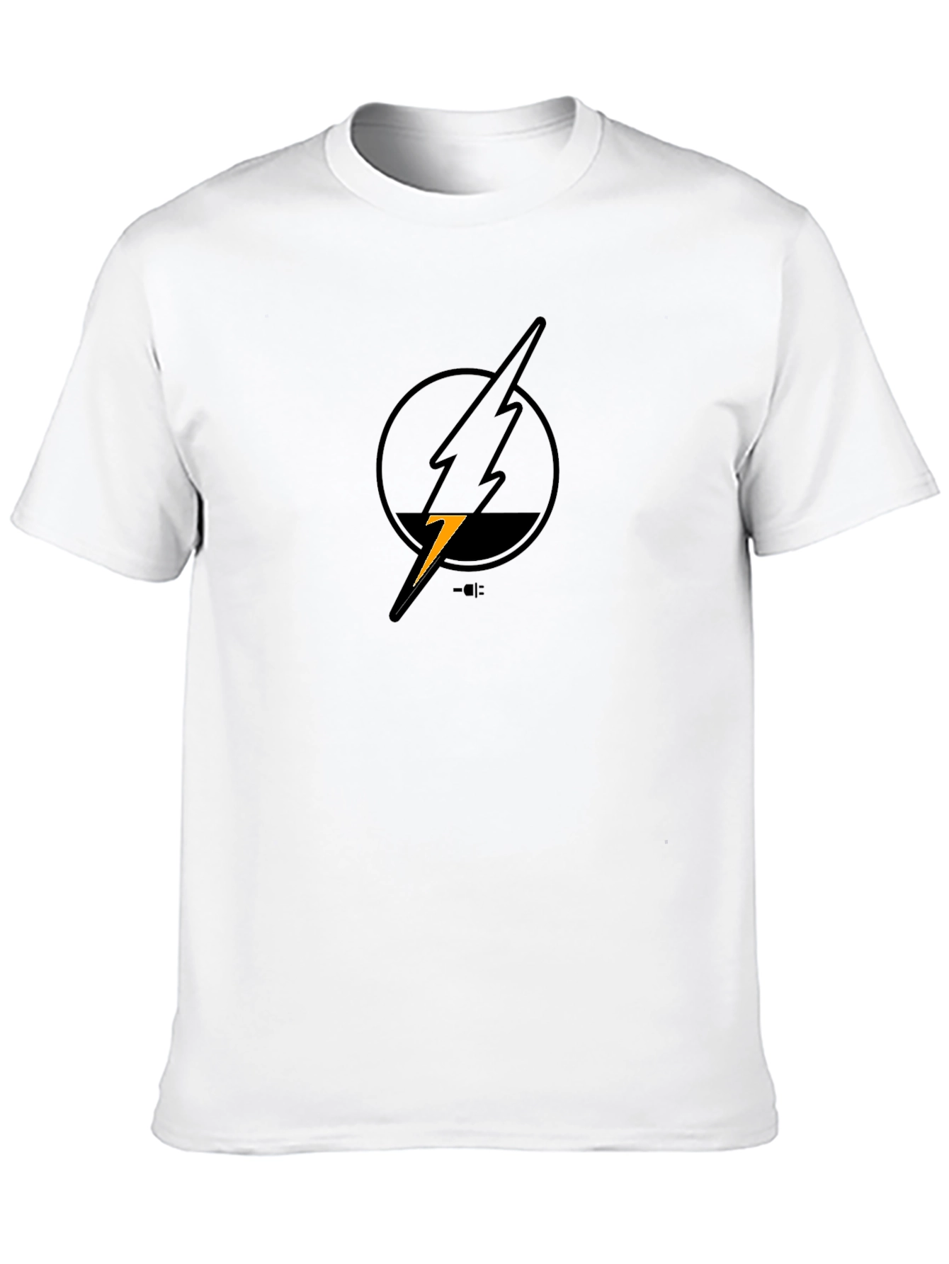 Flash Logo Black T-Shirt