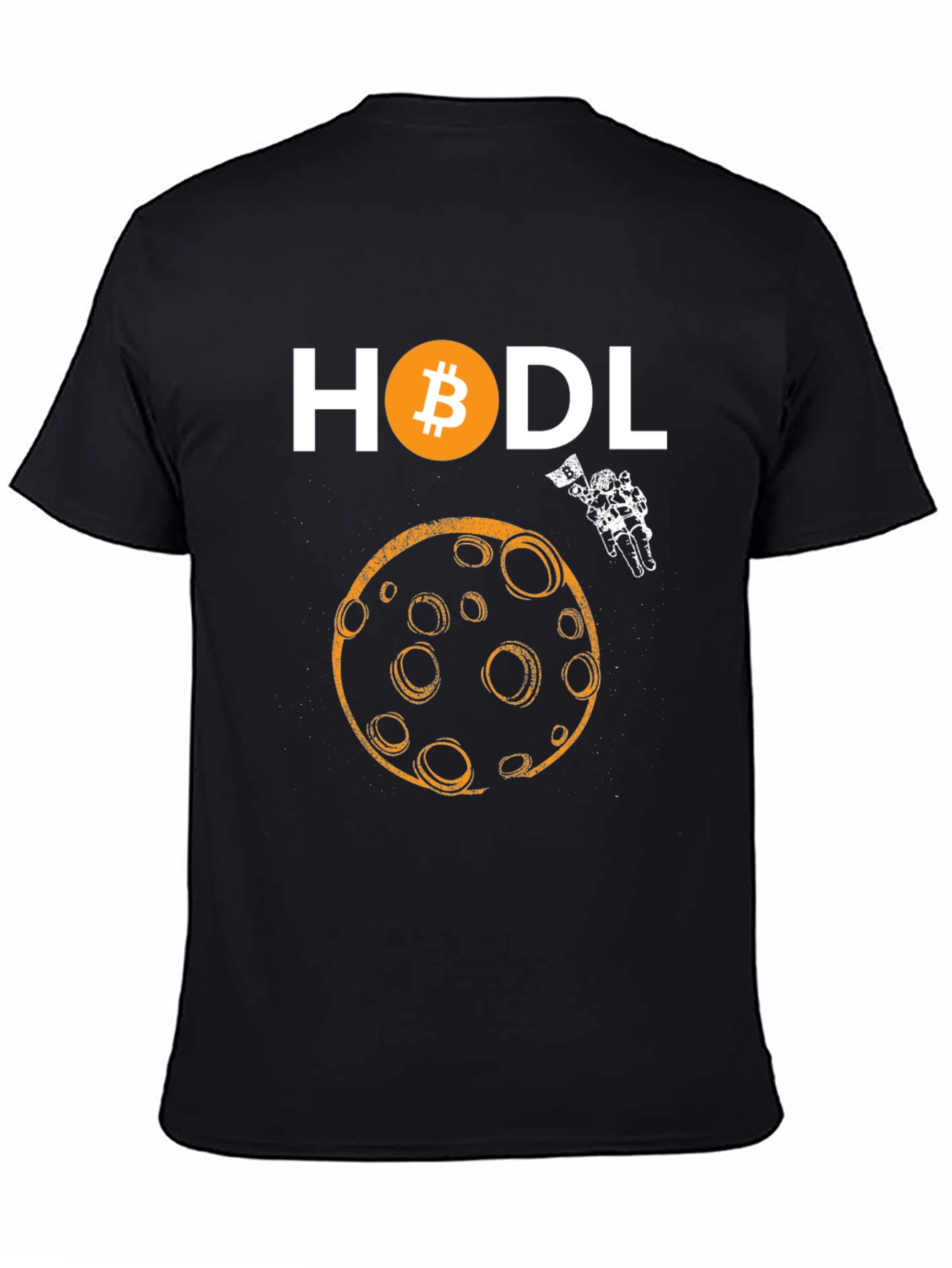 HODL Bitcoin Moon Graphic Tee