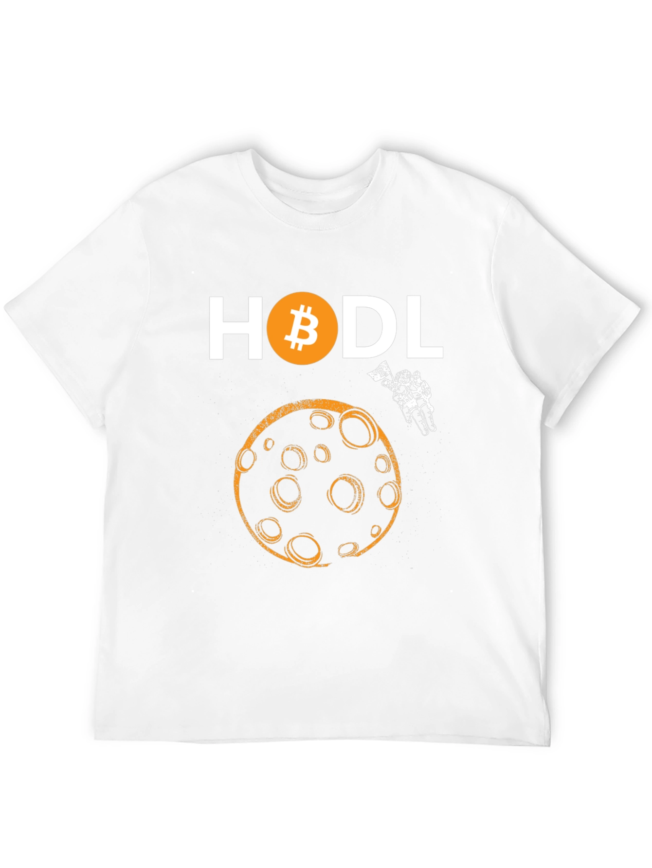 HODL Bitcoin Moon Graphic Tee